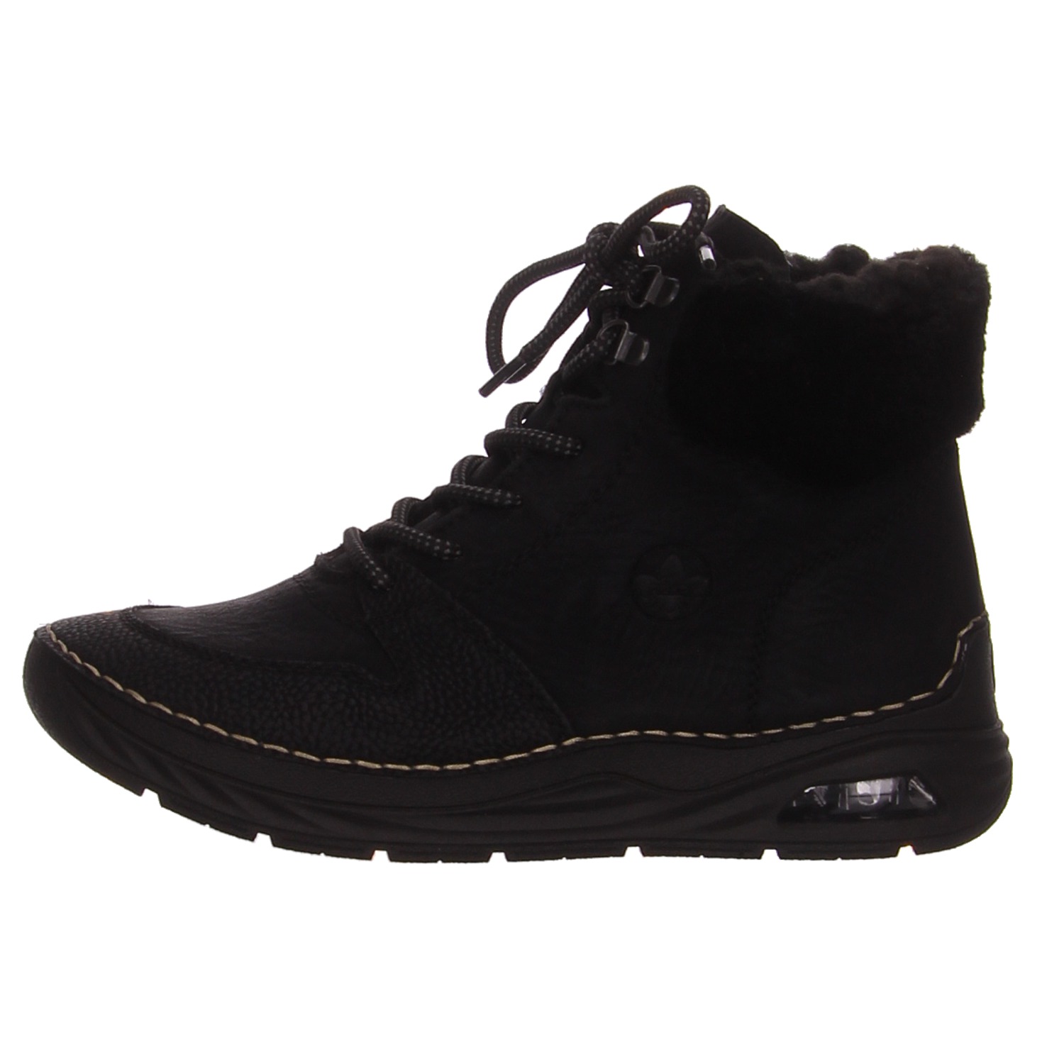 Rieker Knöchelschuh schwarz Rieker Schnürschuhe 44555-00