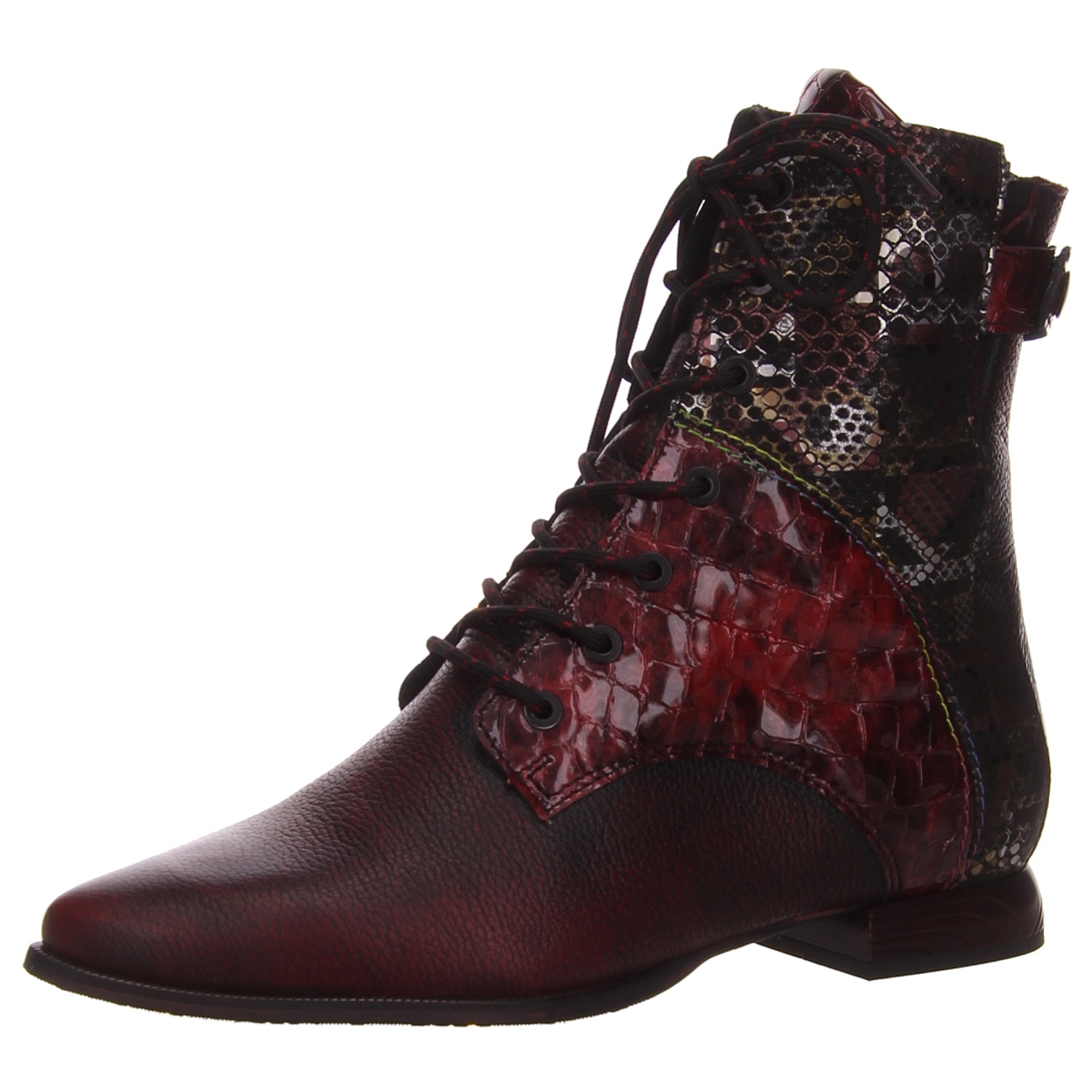 Simen Lack Halbstiefel 7896A