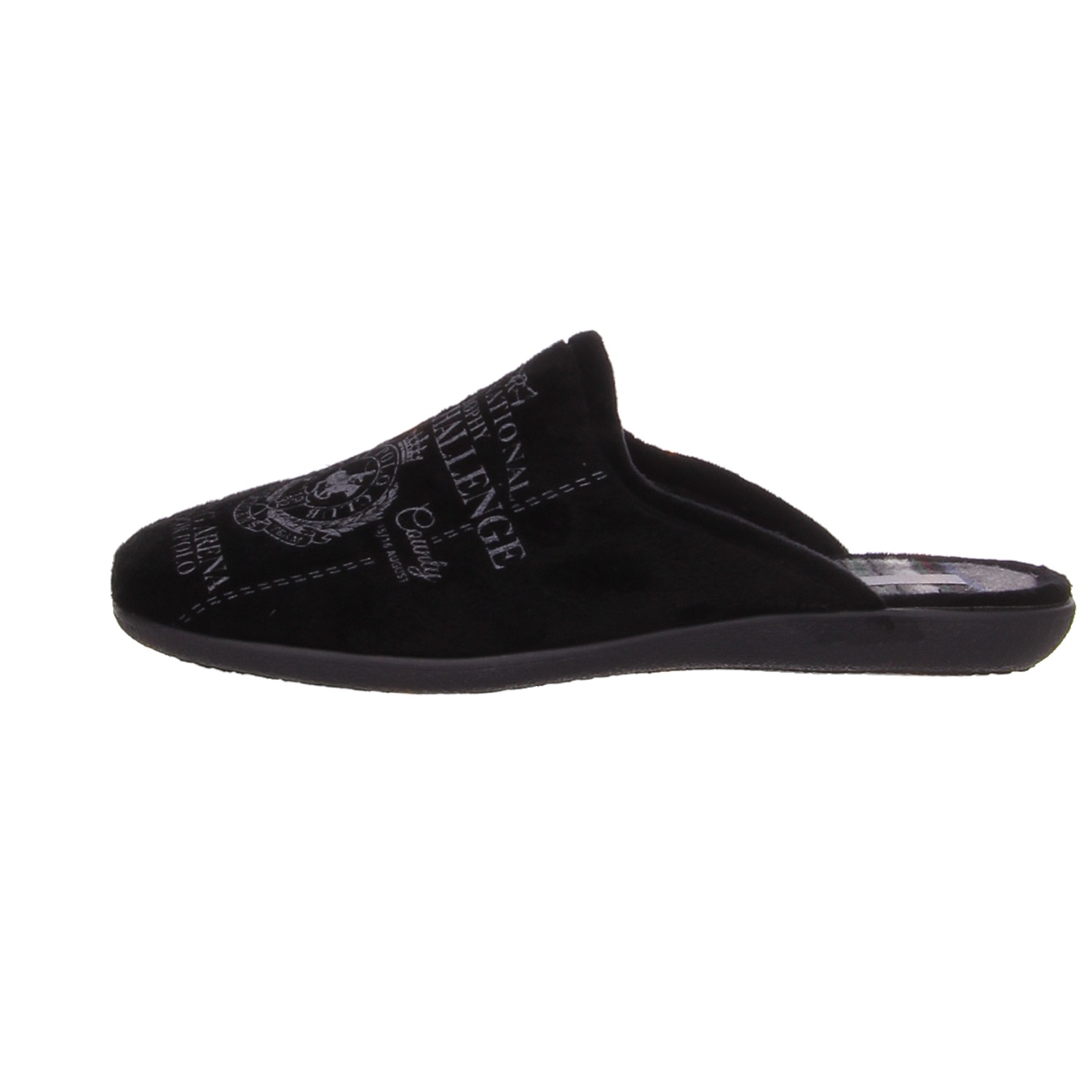 Scandi Hausschuhe 309-0072 schwarz