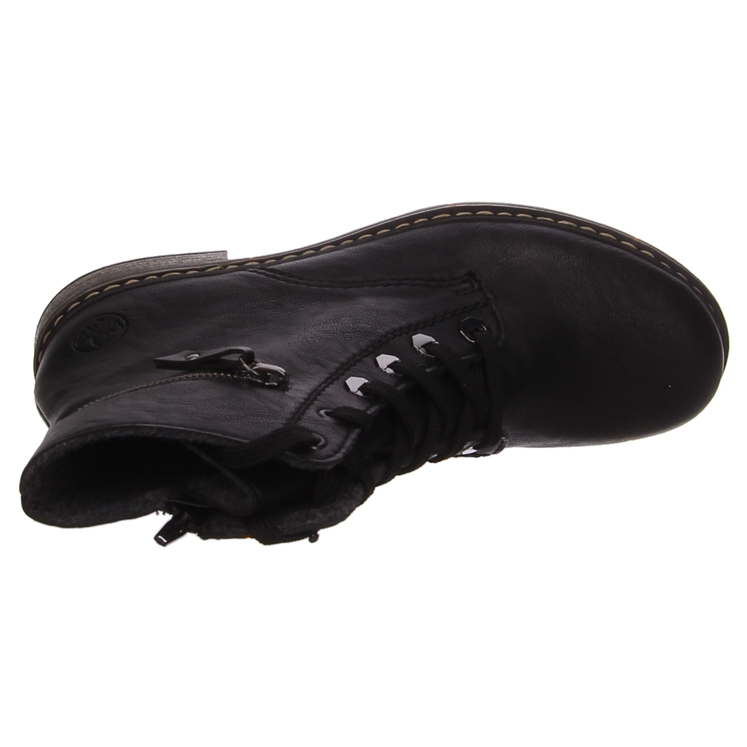 Rieker Knöchelschuh schwarz Rieker Schnürschuhe 71208-00