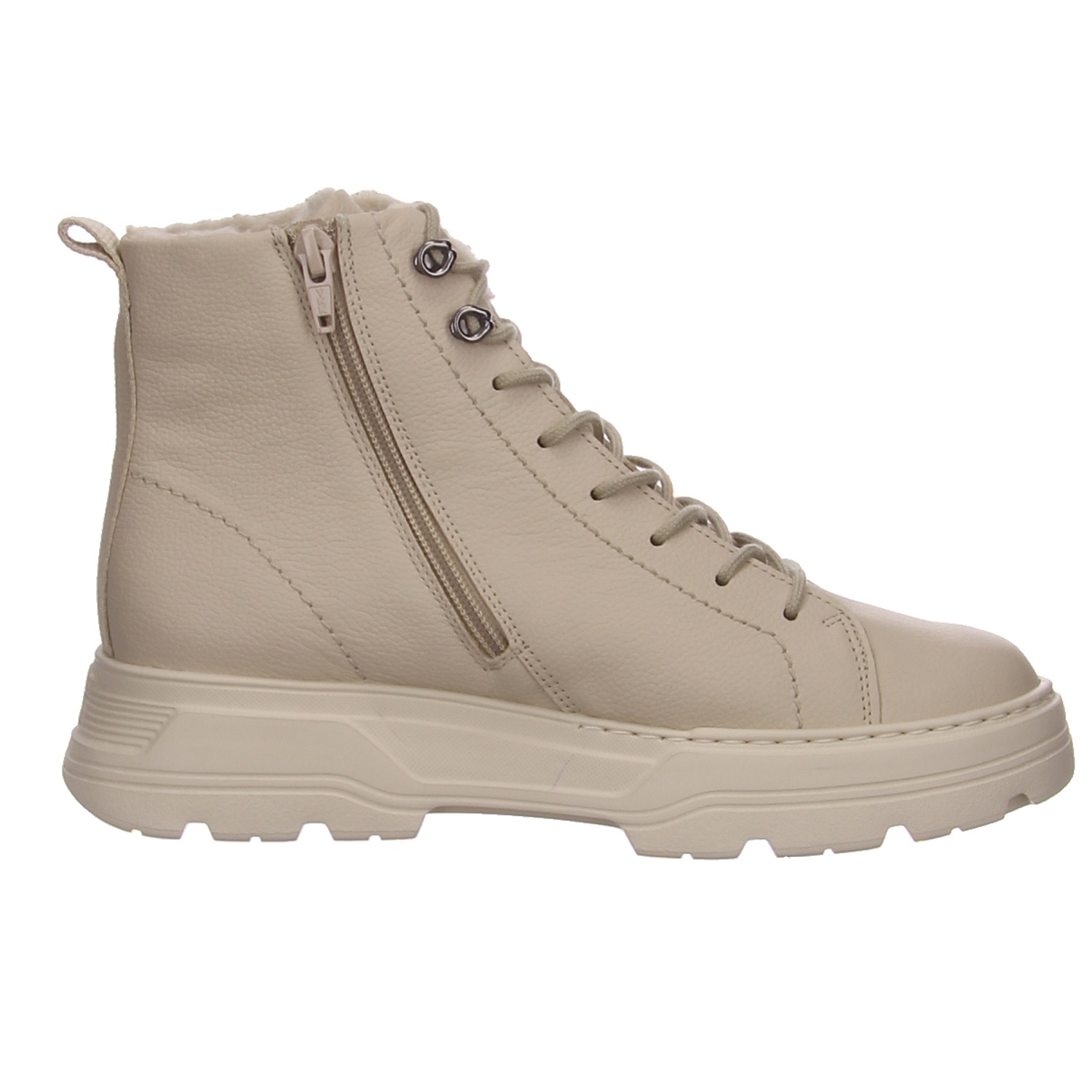 Paul Green Knöchelschuh beige Paul GREEN Schnürschuhe 5497-048
