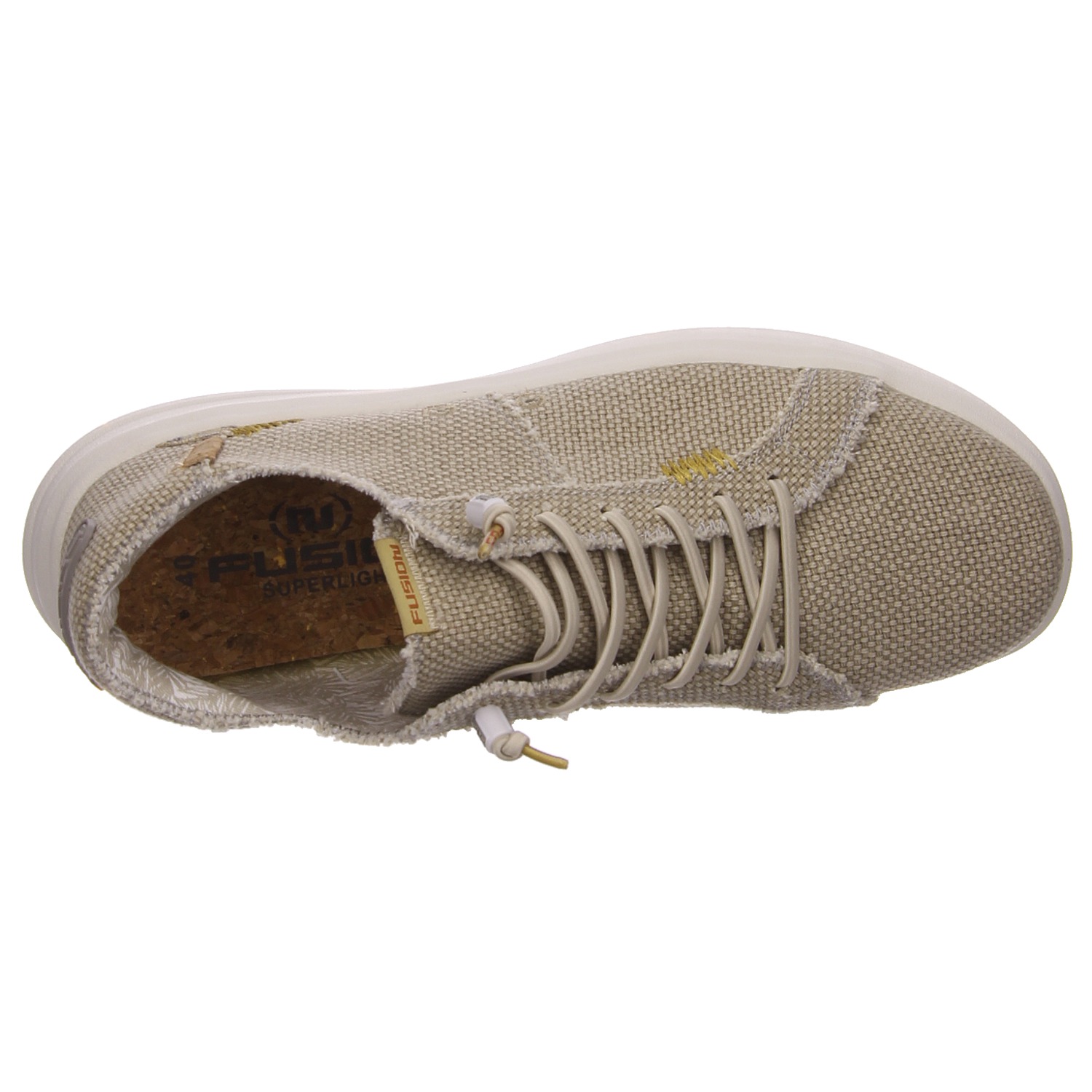 Fusion Schnürschuhe Alex jute natural