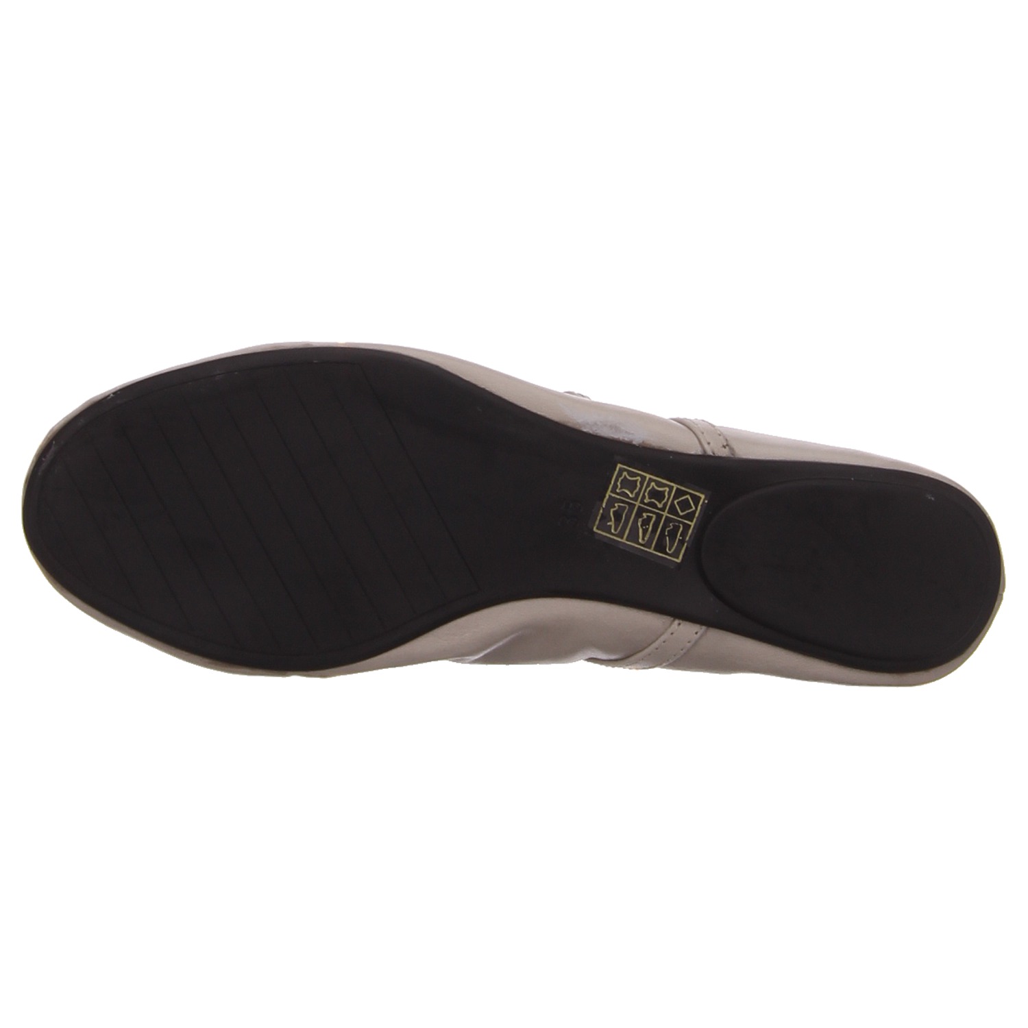 elbandi Ballerinas D25YA-10 silver grey