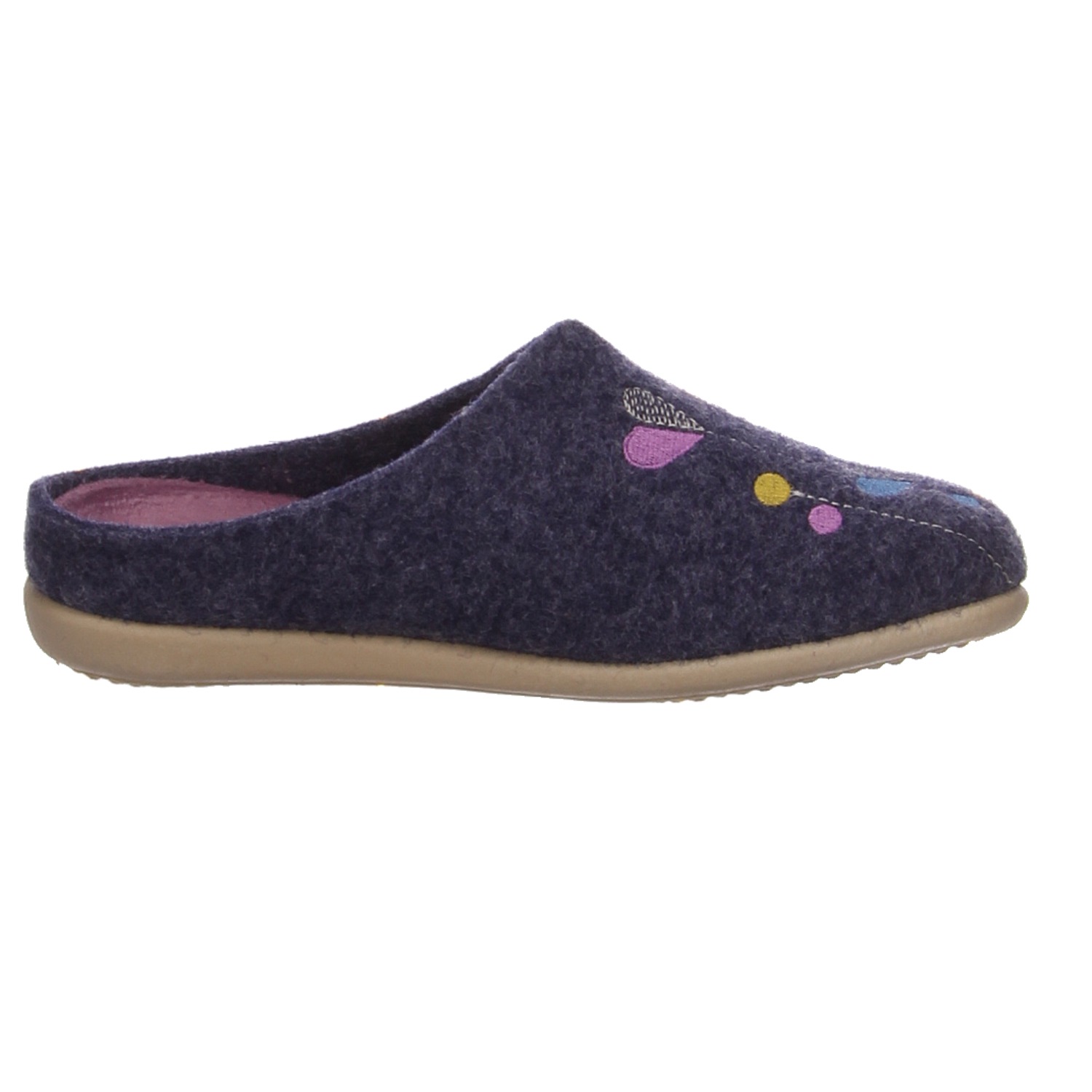 Scandi Hausschuhe 209-0143 navy