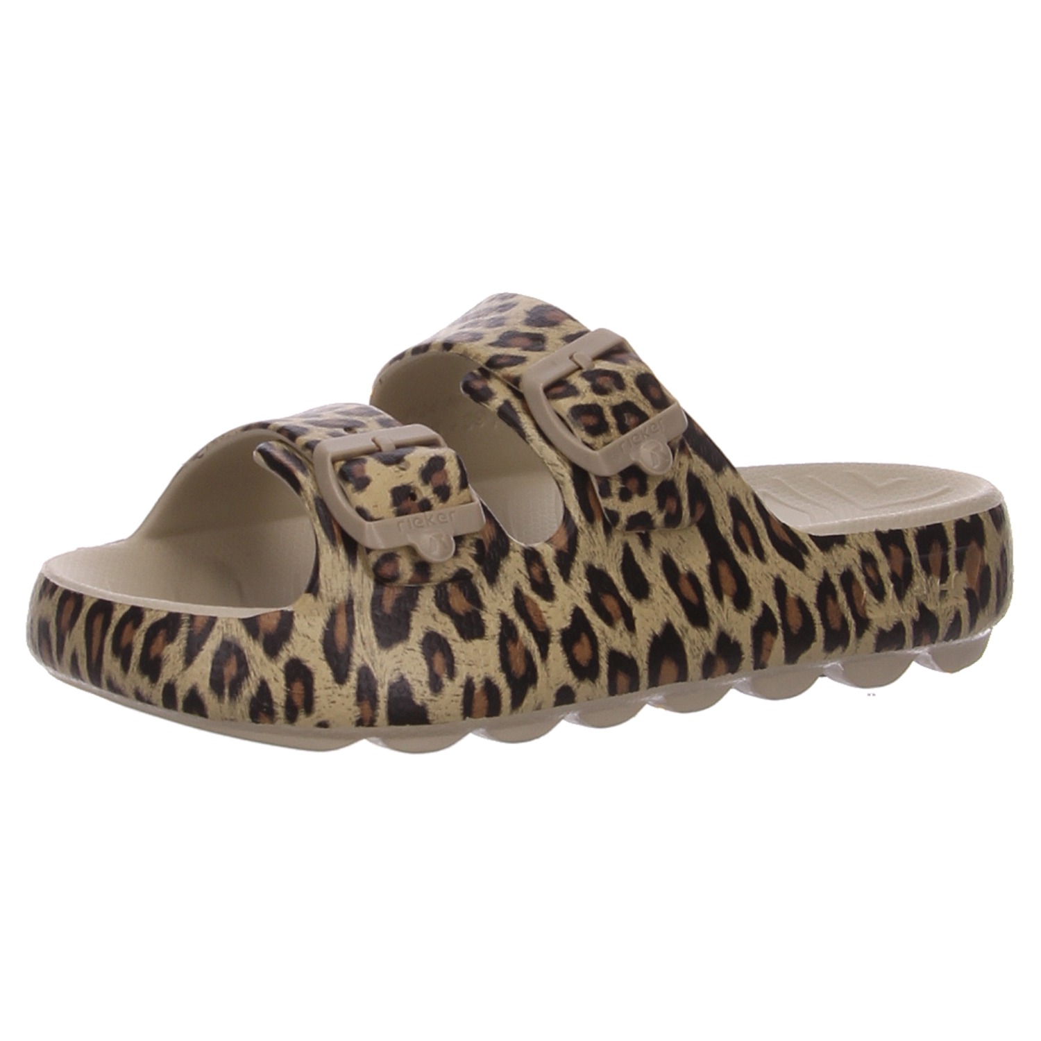 Rieker Pantoletten blau