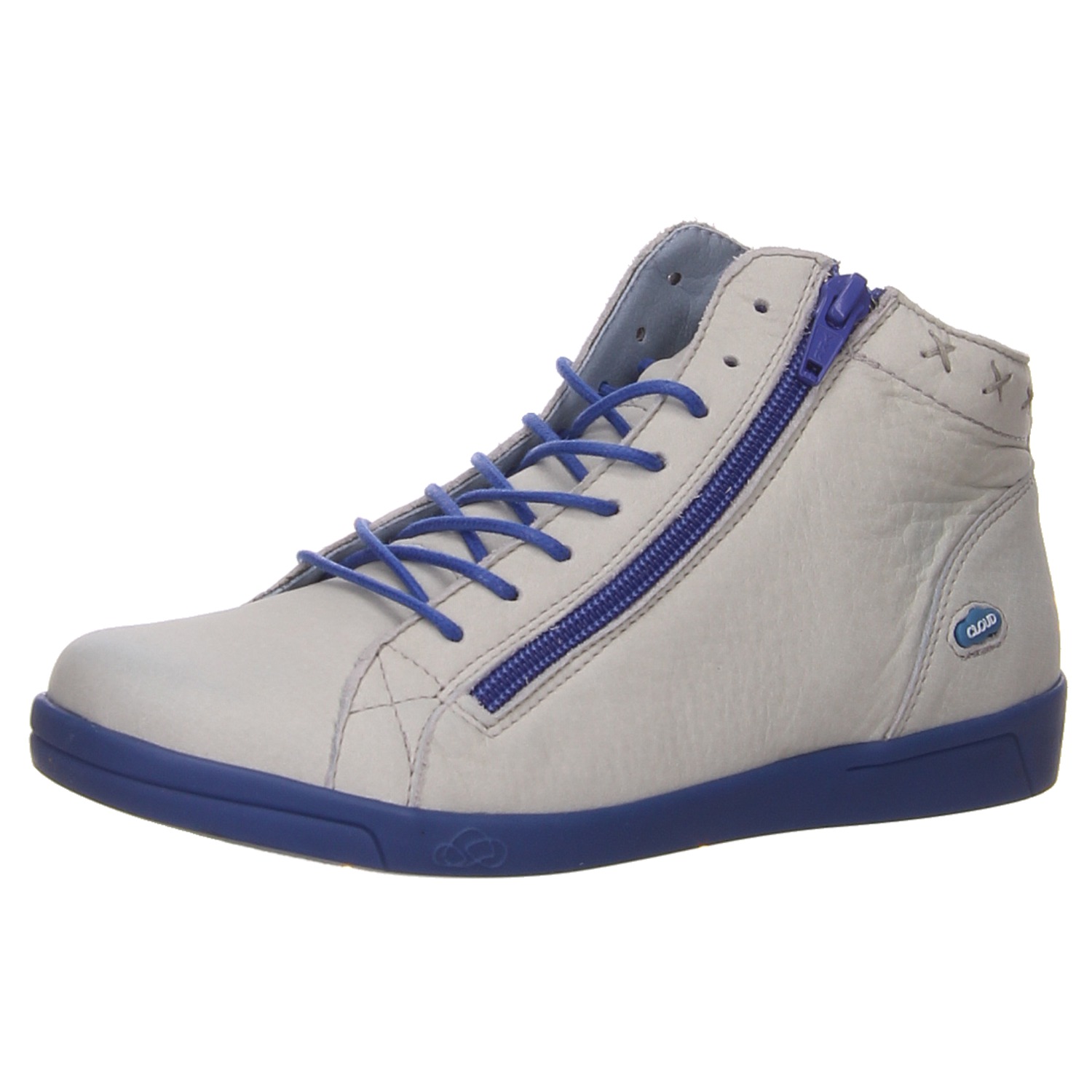 Cloud Schnürschuhe Aika Boot offwhtie/blue