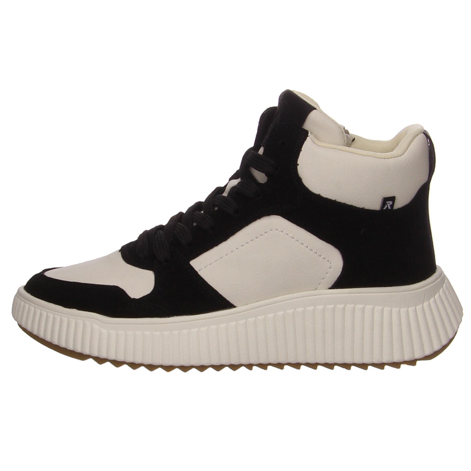 Rieker Knöchelschuh weiß Rieker Schnürschuhe W1770-60