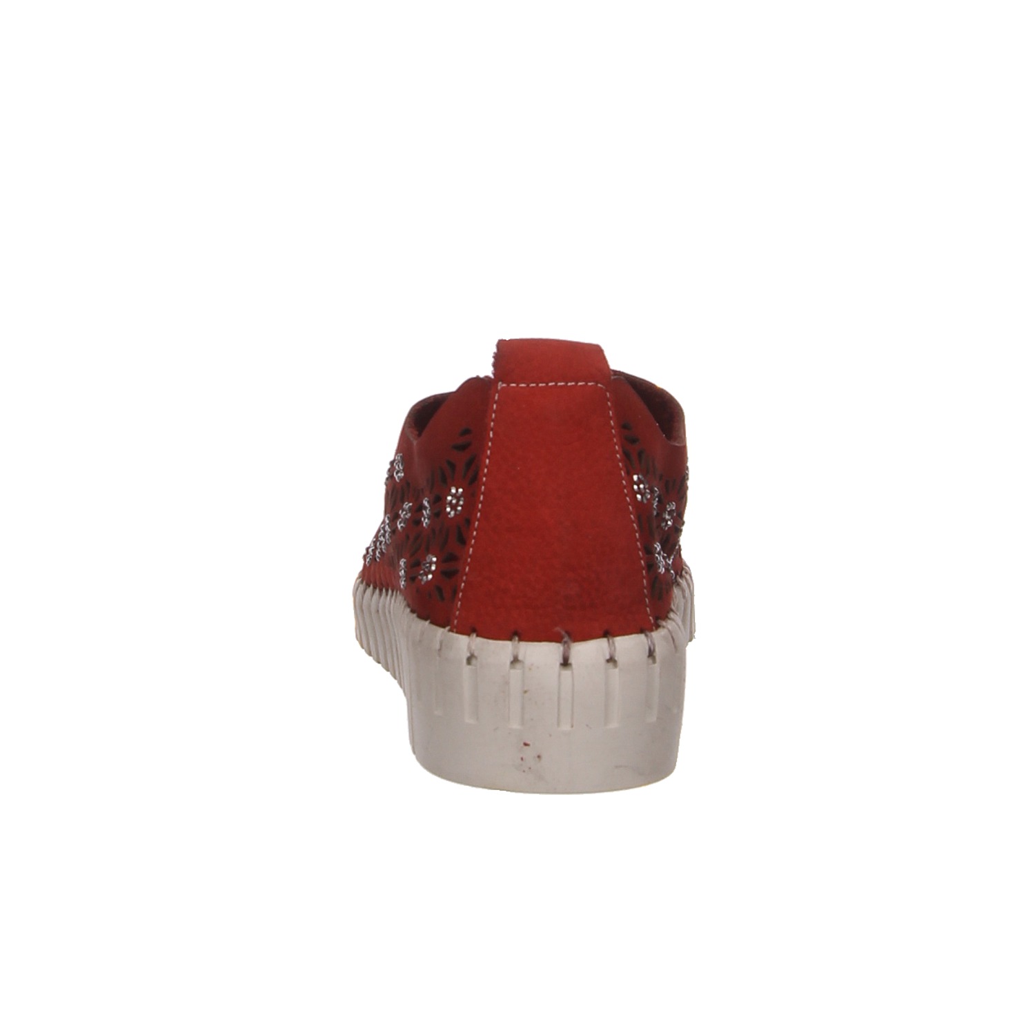 elbandi Slipper D25YA-175 red nubuk