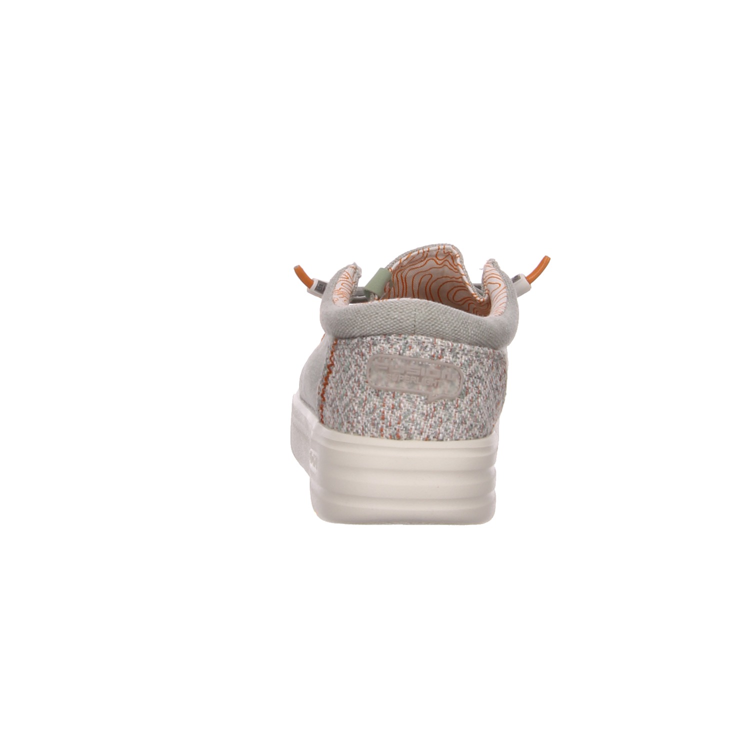 Fusion Slipper grau Fusion Schnürschuhe Lily washed canvas lt grey