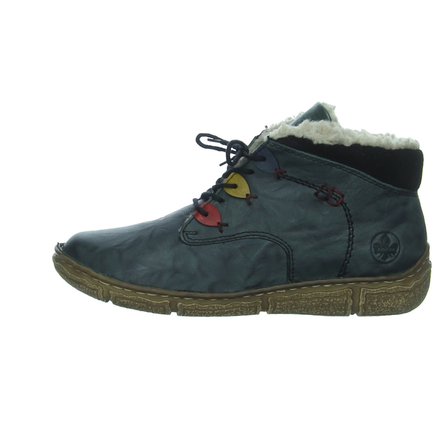 Rieker Knöchelschuh oliv Rieker Schnürschuhe Z3724-54