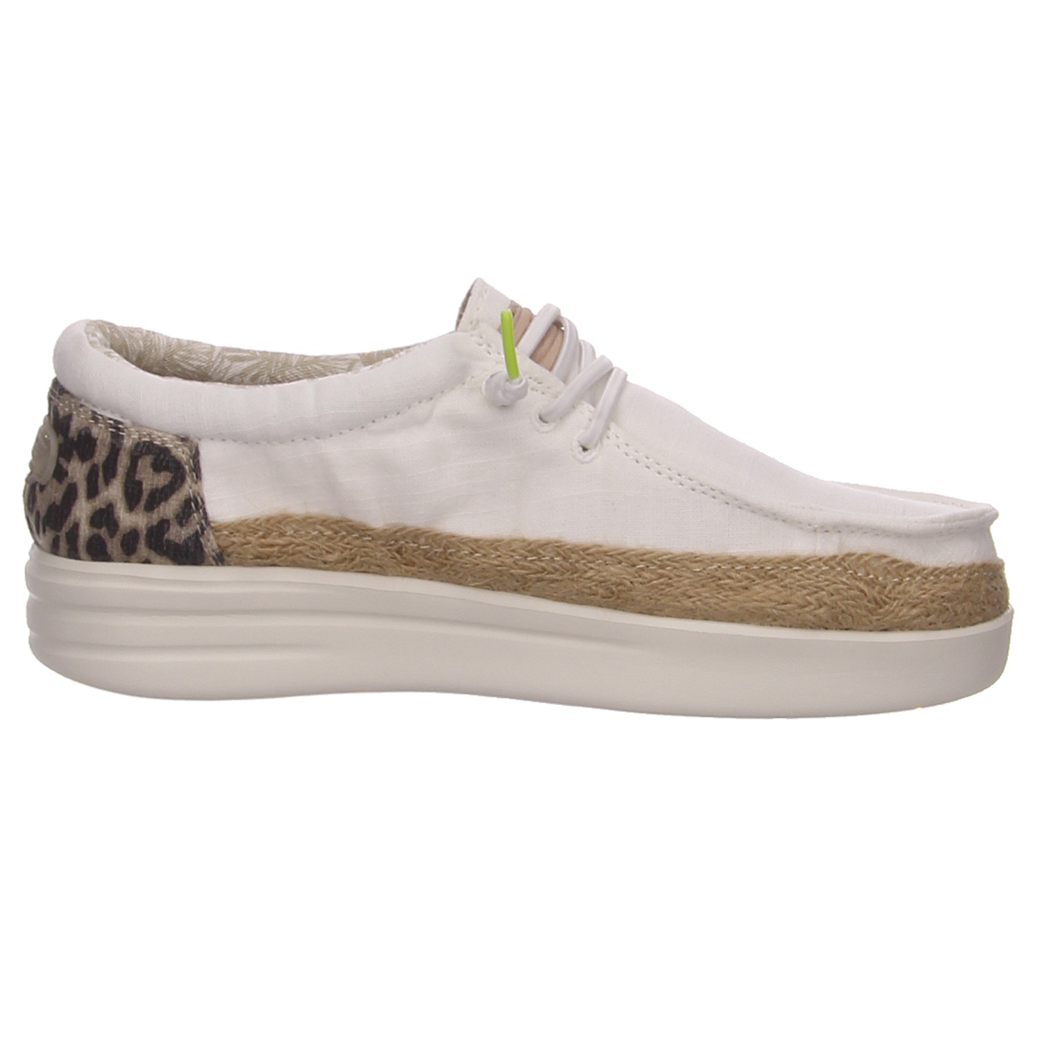 Fusion Schnürschuhe Lily linen white