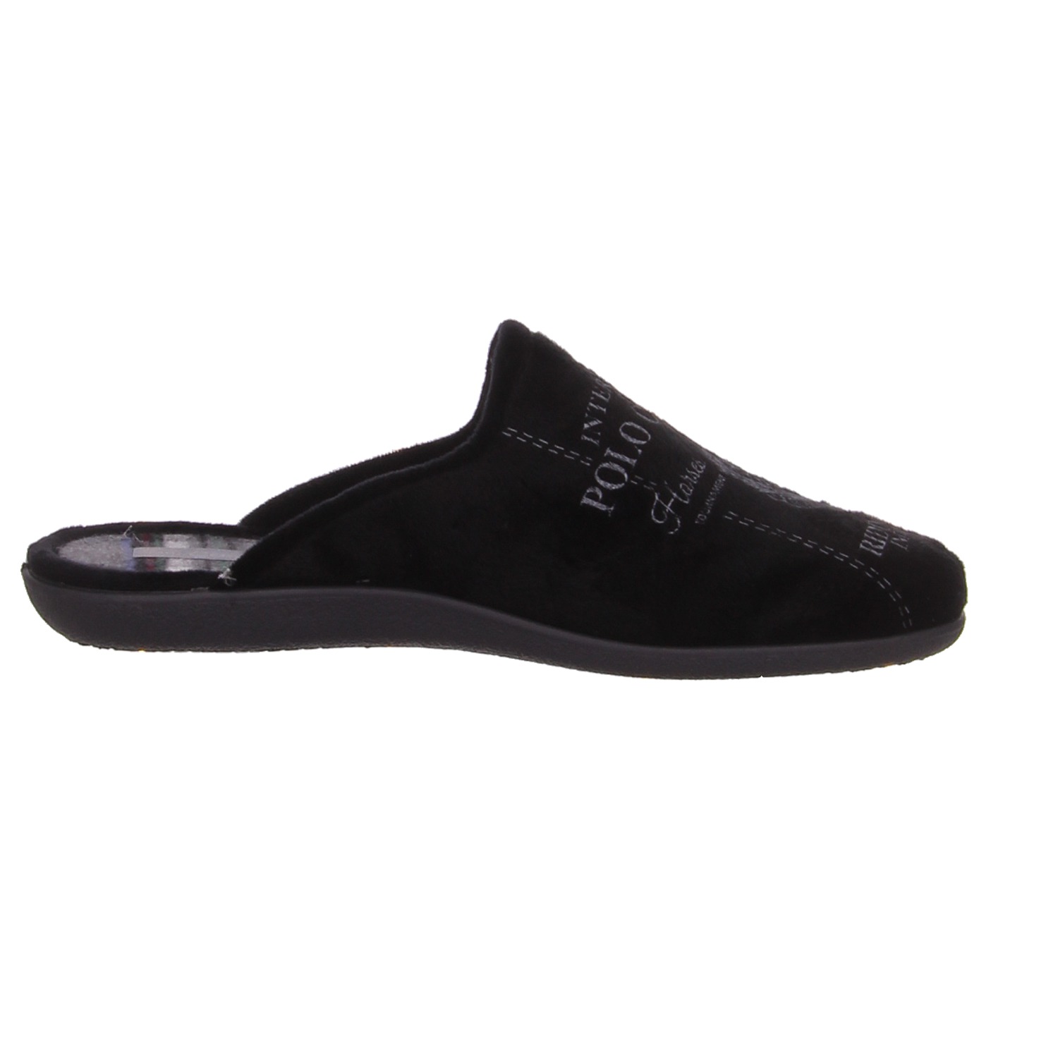 Scandi Hausschuhe 309-0072 schwarz