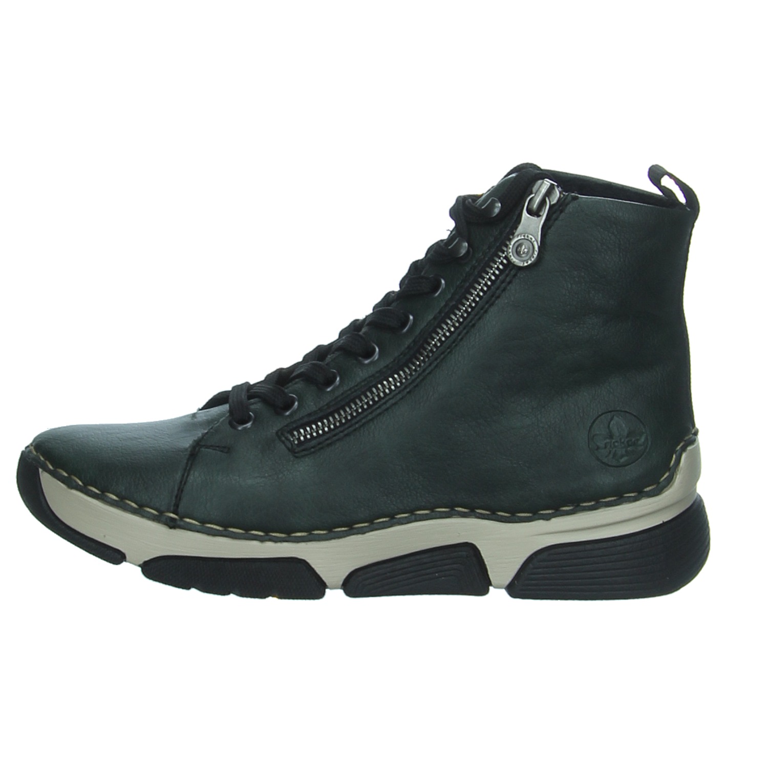 Rieker Knöchelschuh grün Rieker Schnürschuhe 45920-54