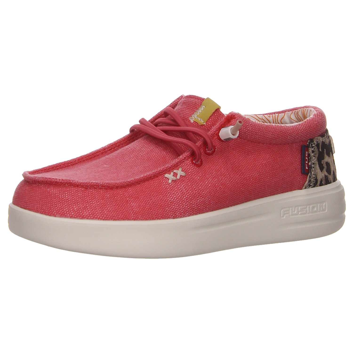 Fusion Fusion Lily washed canvas scarlet