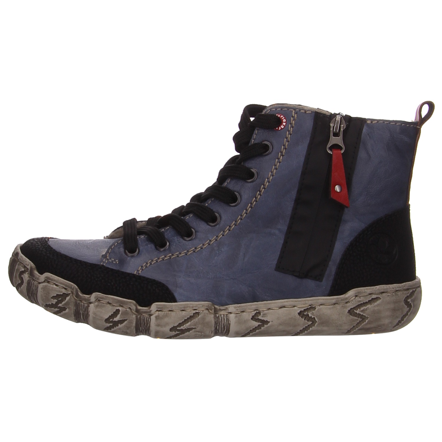 Rieker Sneaker schwarz Rieker Schnürschuhe 45961-00