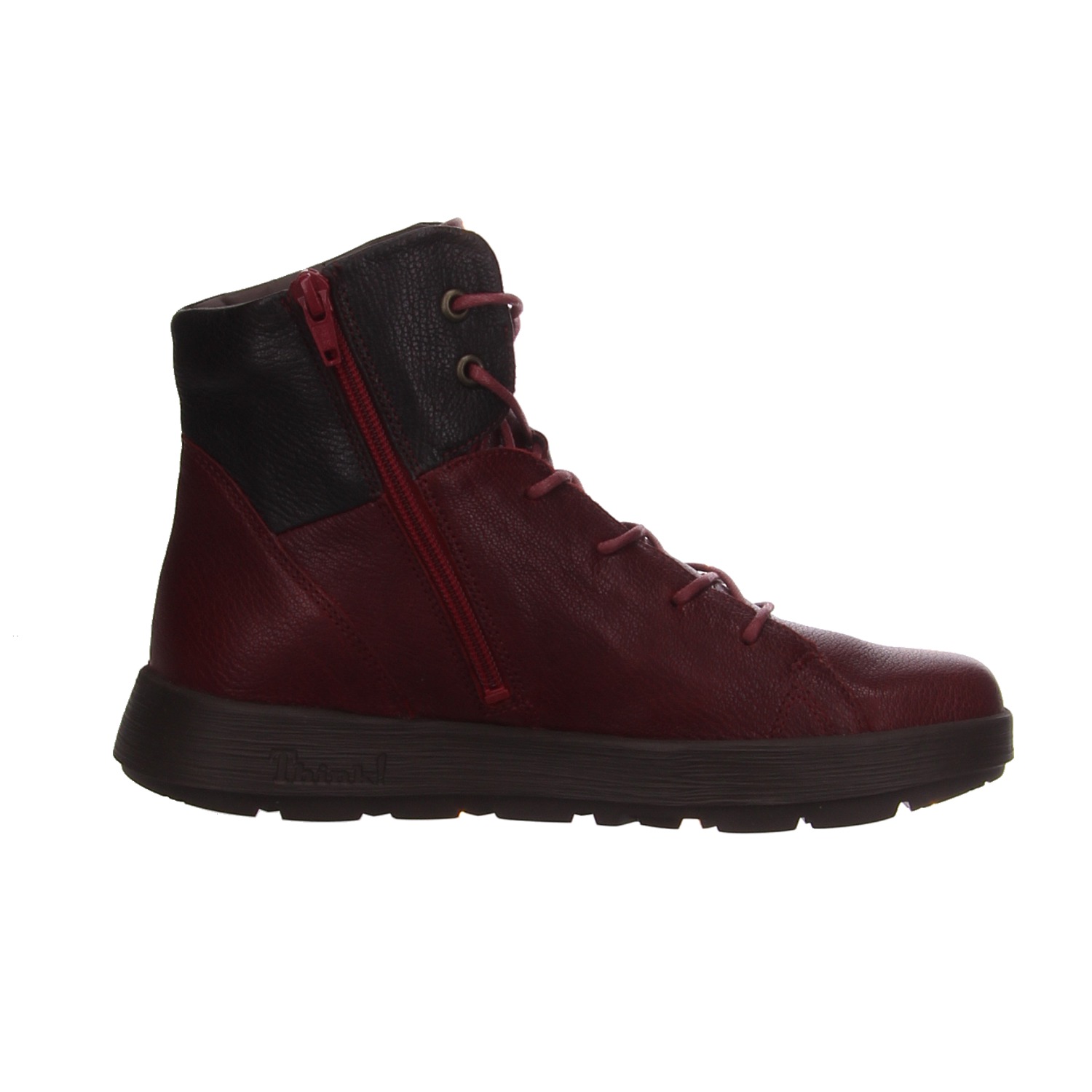 Think Knöchelschnürer rot Think Boots 3-000638-5040
