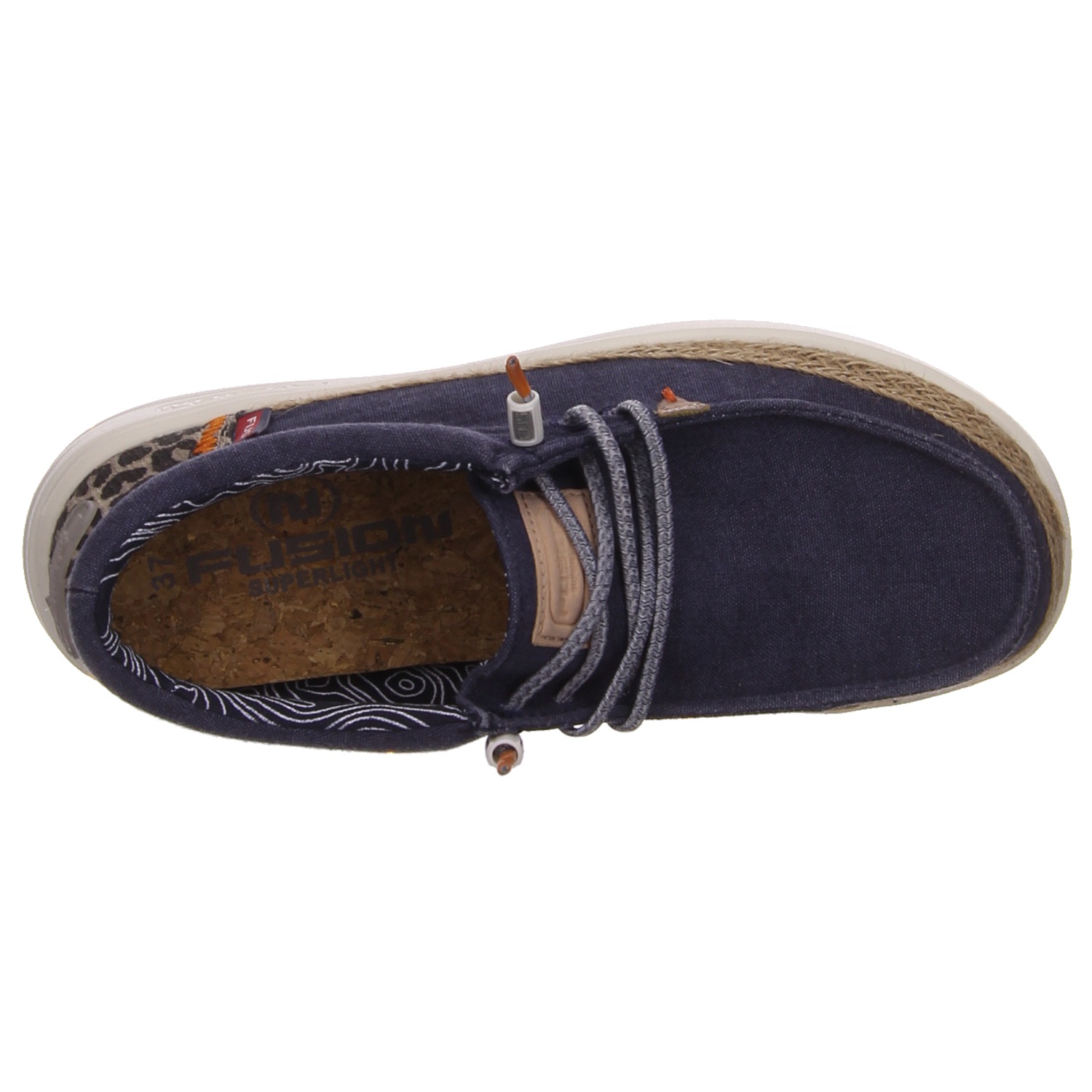 Fusion Fusion Lily linen navy