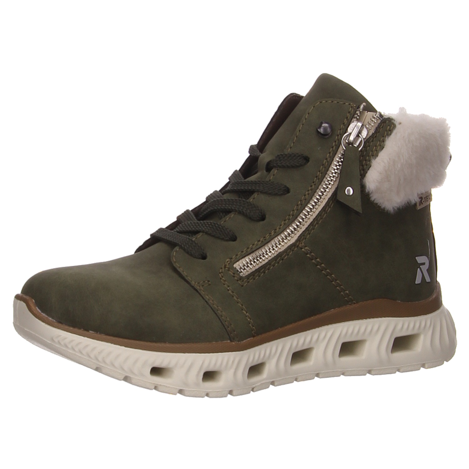 Rieker Knöchelschuh grün Rieker Damenschuhe M6014-54