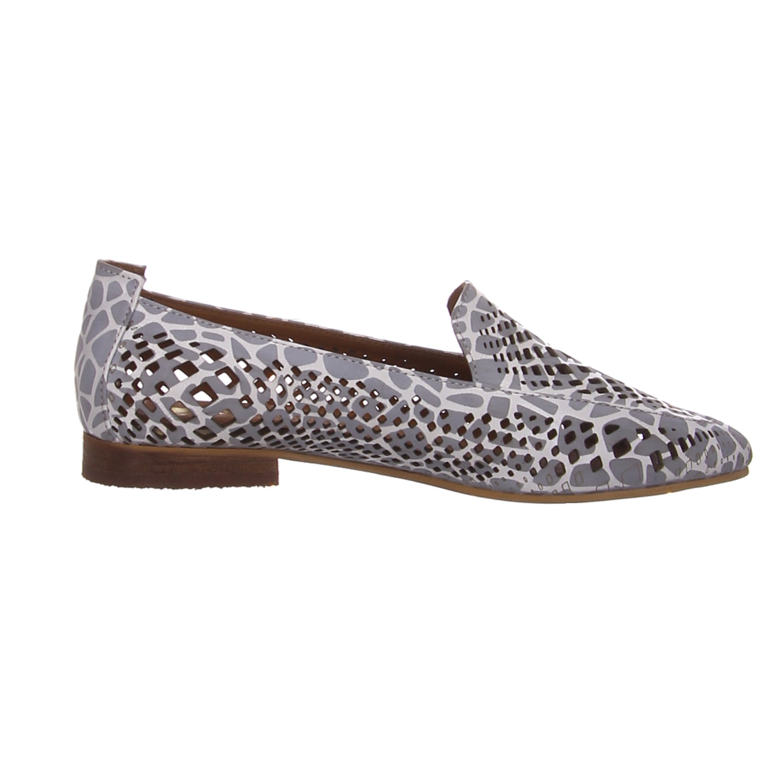 elbandi Slipper 944 901 grau weiß