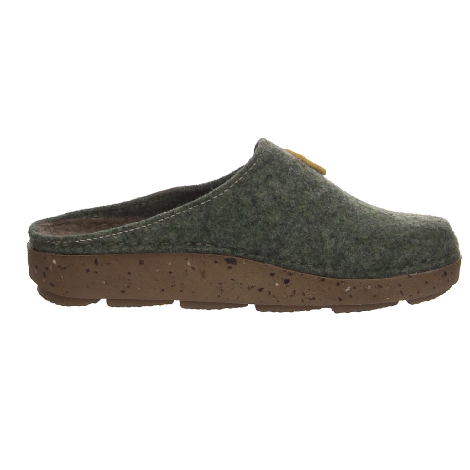 Fischer Pantoffeln grün Fischer Markenschuhe Hausschuhe 646302 421