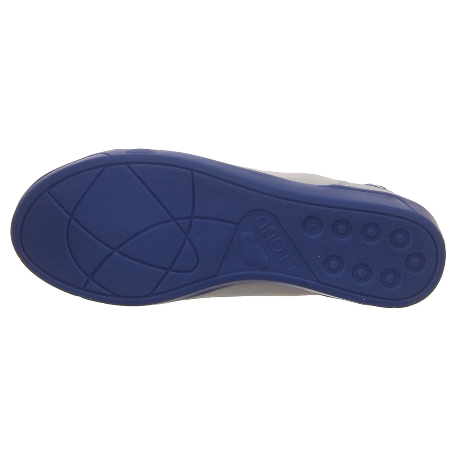 Cloud Schnürschuhe Aika Boot offwhtie/blue
