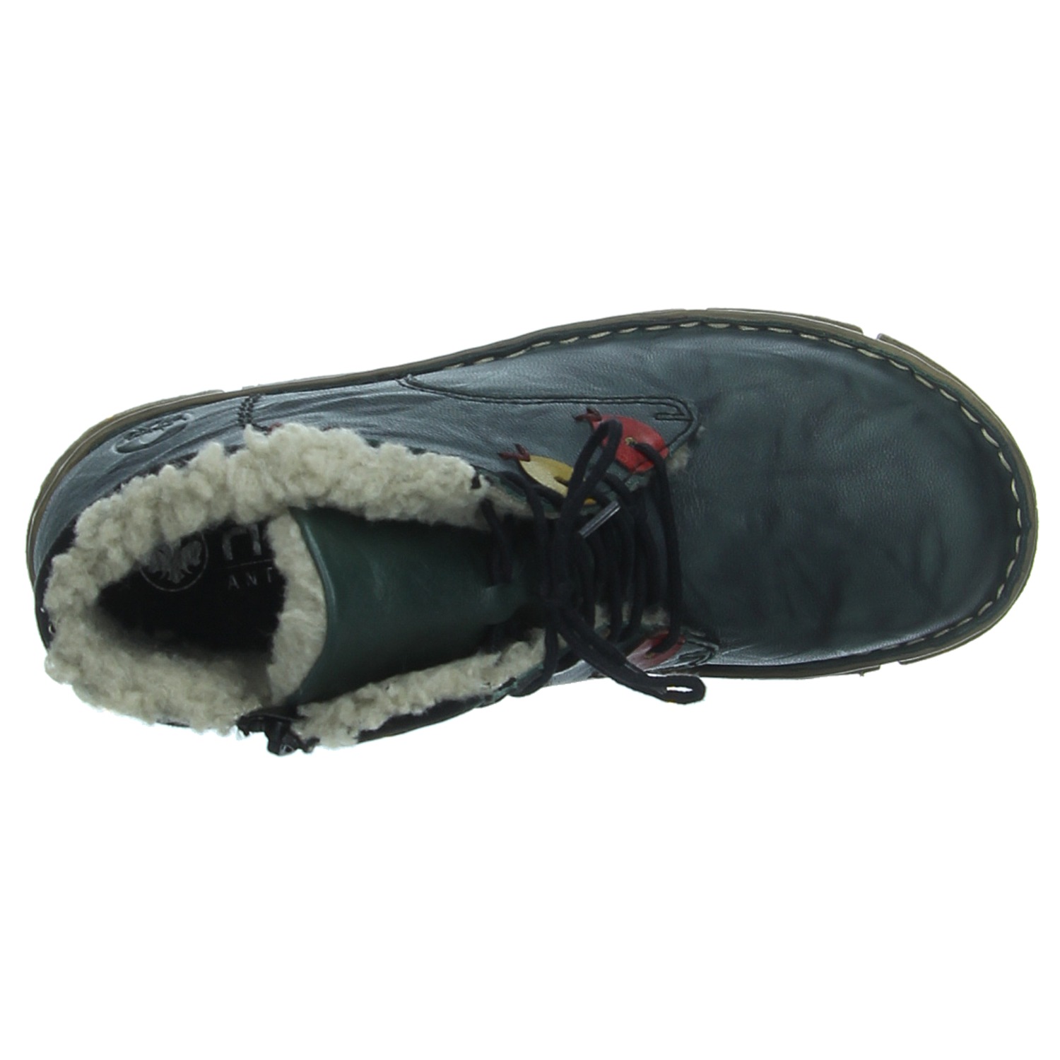 Rieker Knöchelschuh oliv Rieker Schnürschuhe Z3724-54