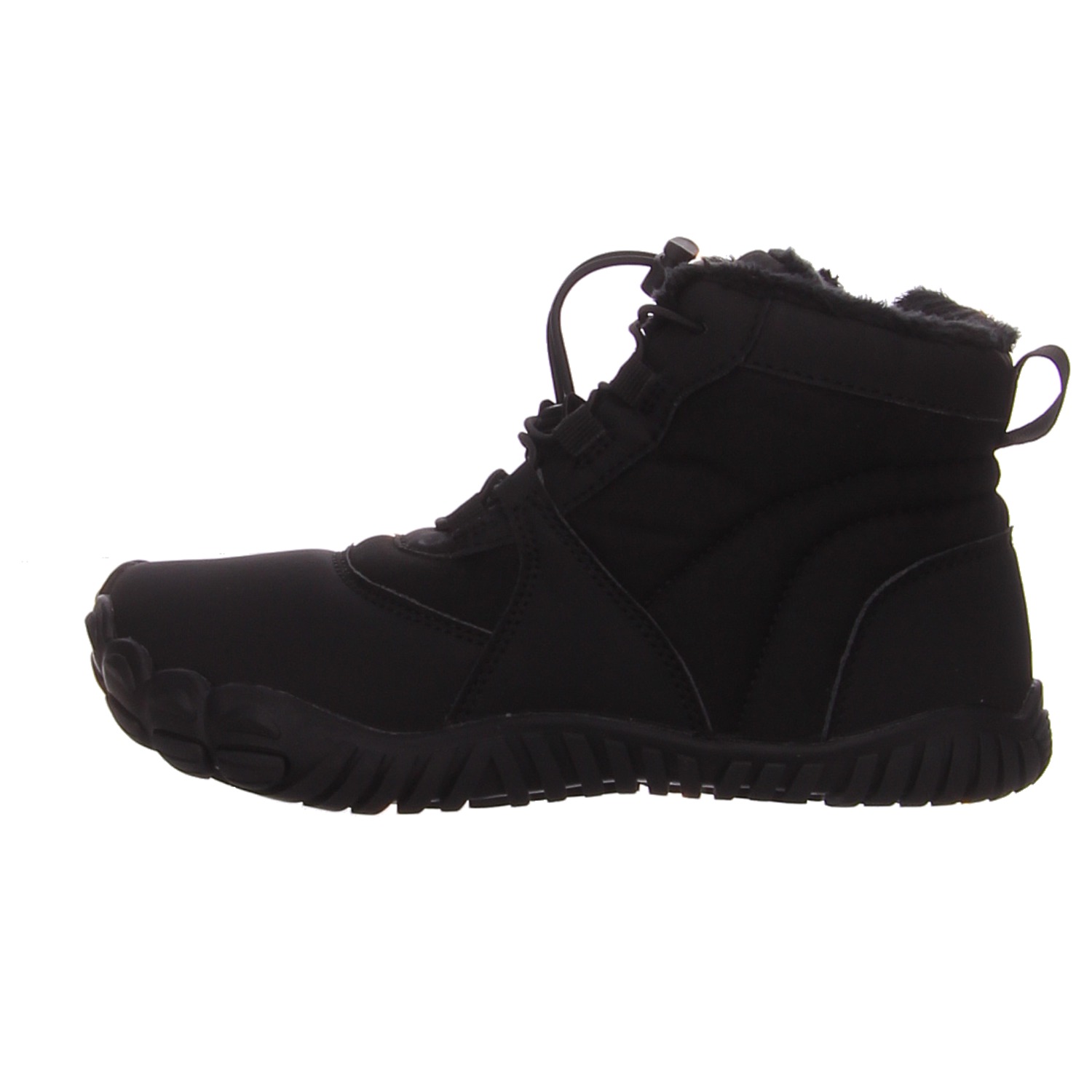 Scandi Schnürschuhe 233-2002 schwarz