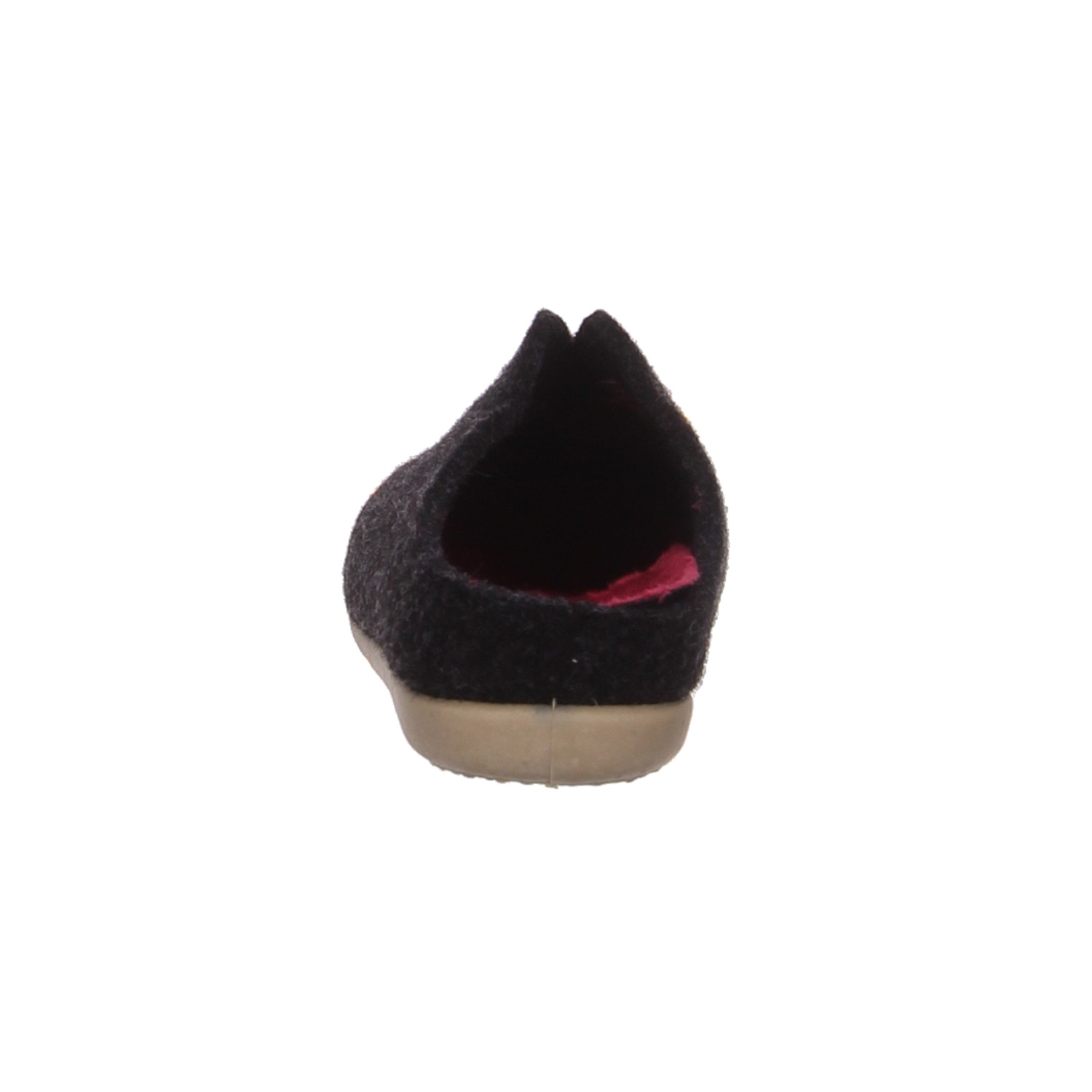 Scandi Hausschuhe 209-0143 sw/rot