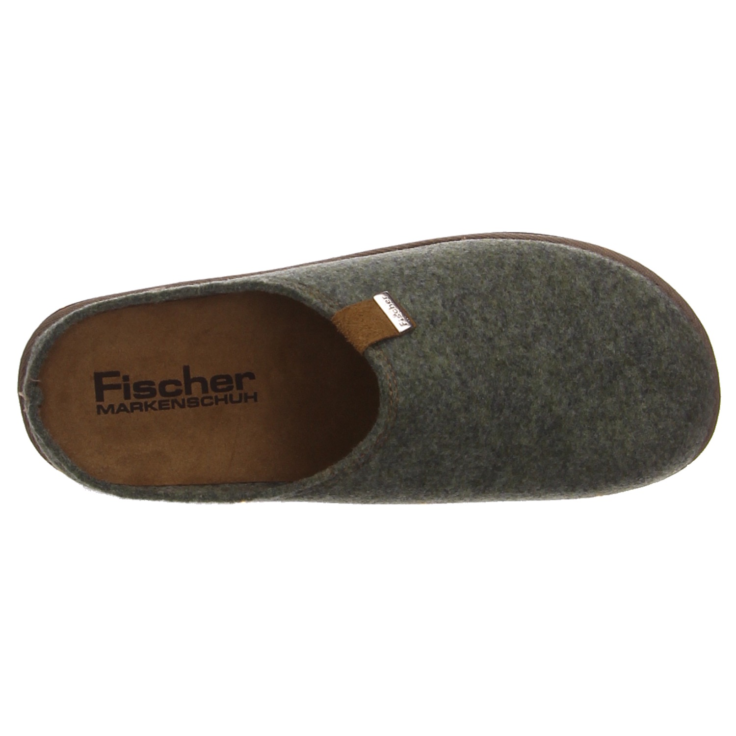 Fischer Pantoffeln grün Fischer Markenschuhe Pantoletten 0924 60
