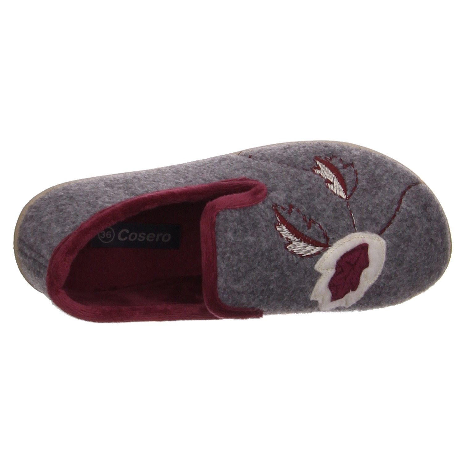 Scandi Hausschuhe 219-0028 grau
