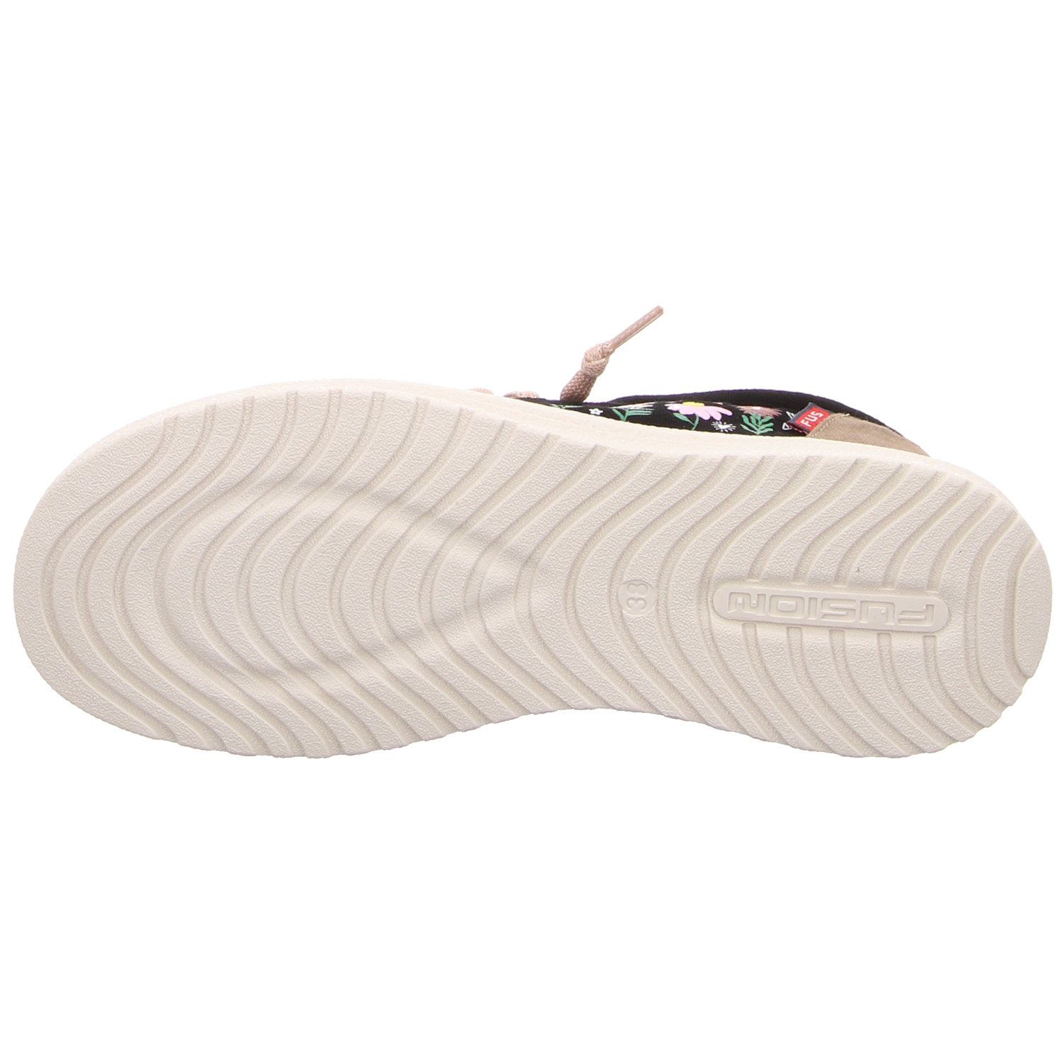 Fusion Slipper schwarz Fusion Fusion 2-2-2-0107-9923 flowers black
