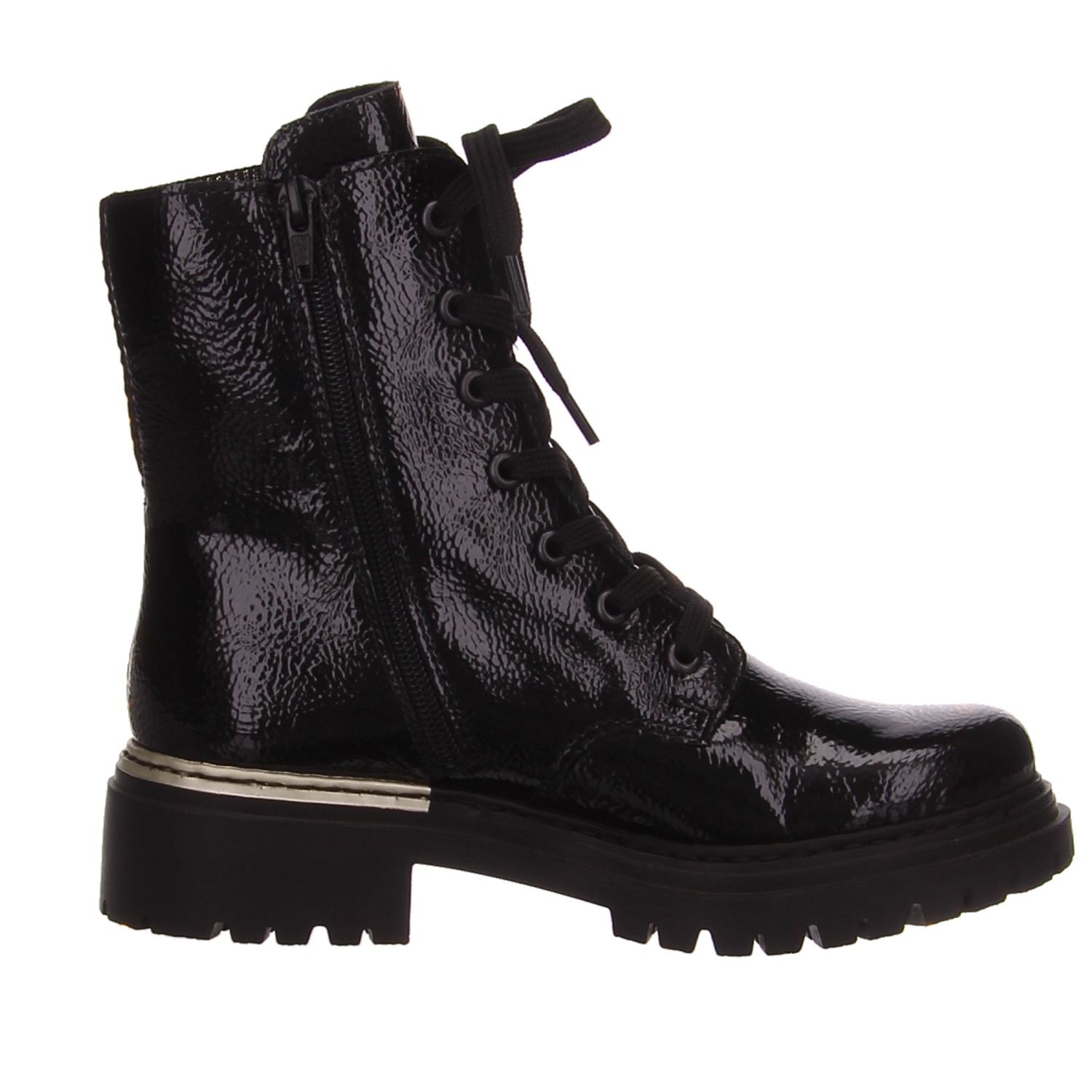 Rieker Boots schwarz Rieker Schnürschuhe 72607-00