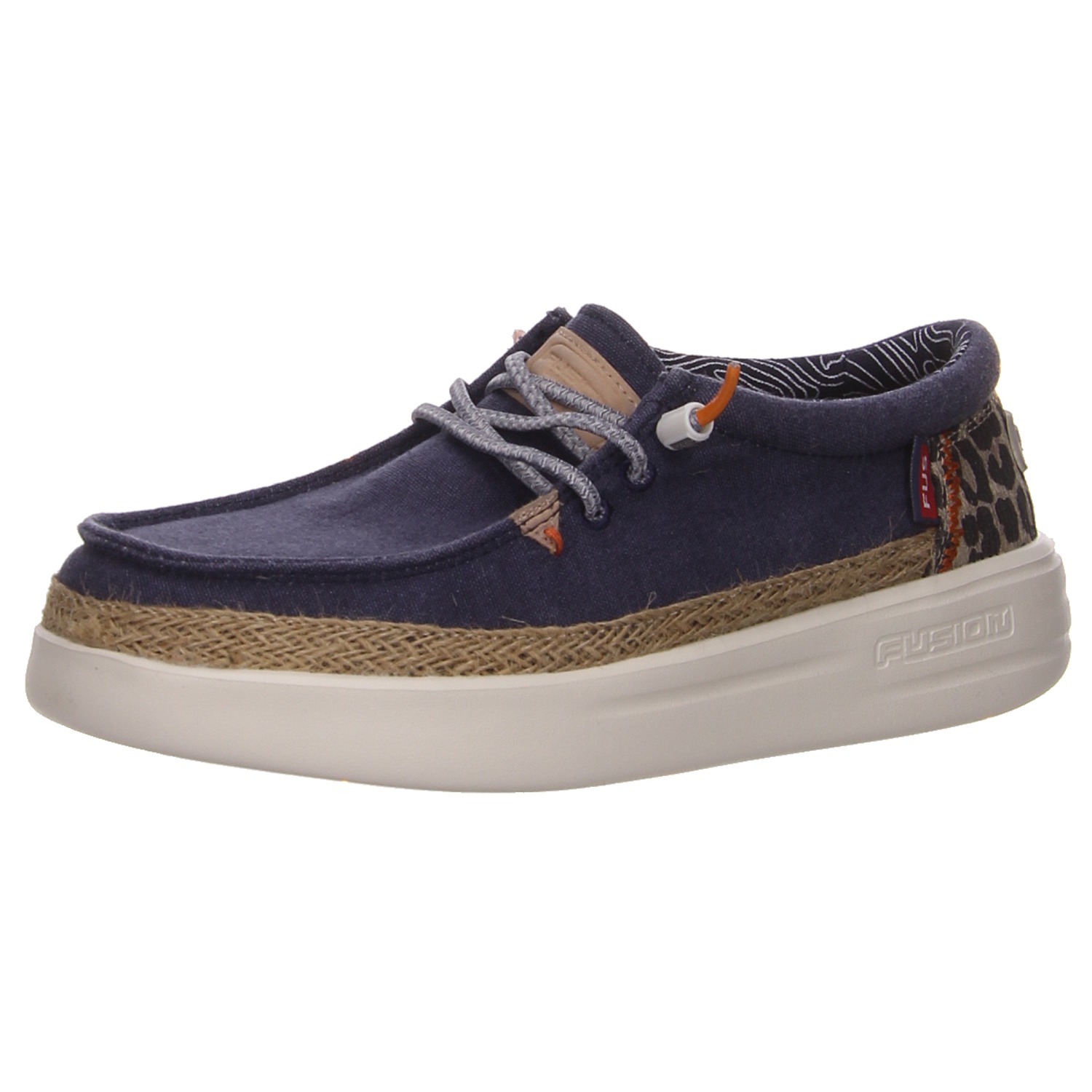 Fusion Fusion Lily linen navy