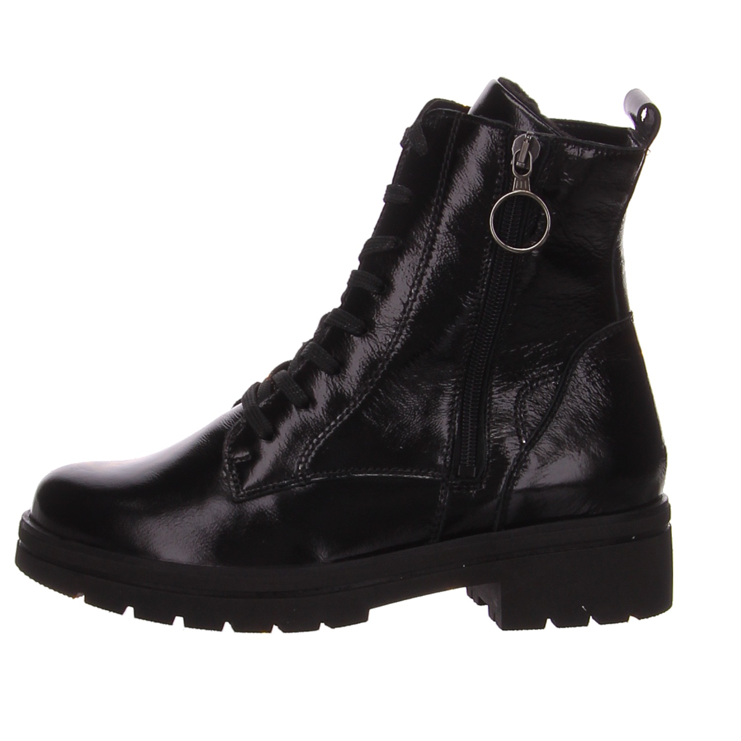 Waldläufer Knöchelschuh black Waldläufer Schnürschuhe 658803 143001
