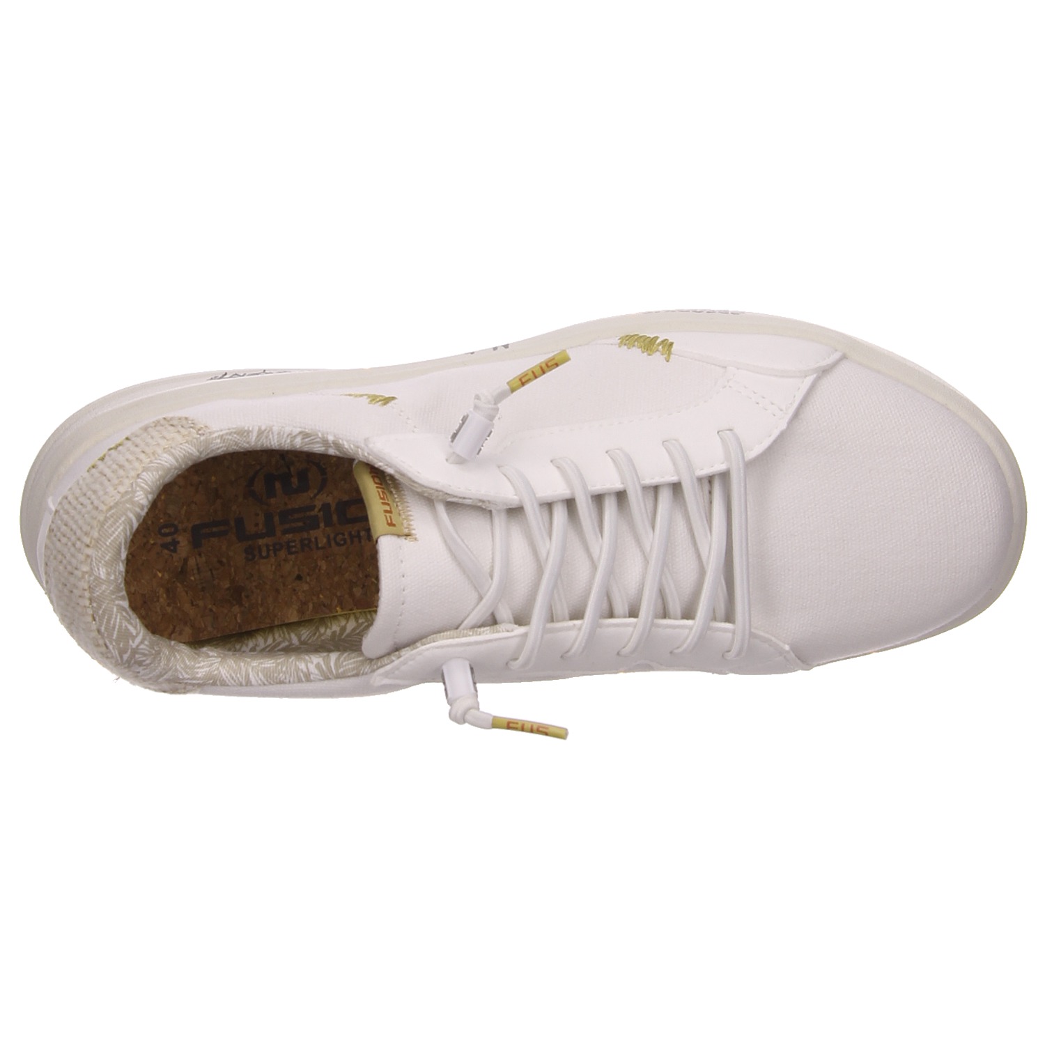 Fusion Fusion Alex washed canvas white