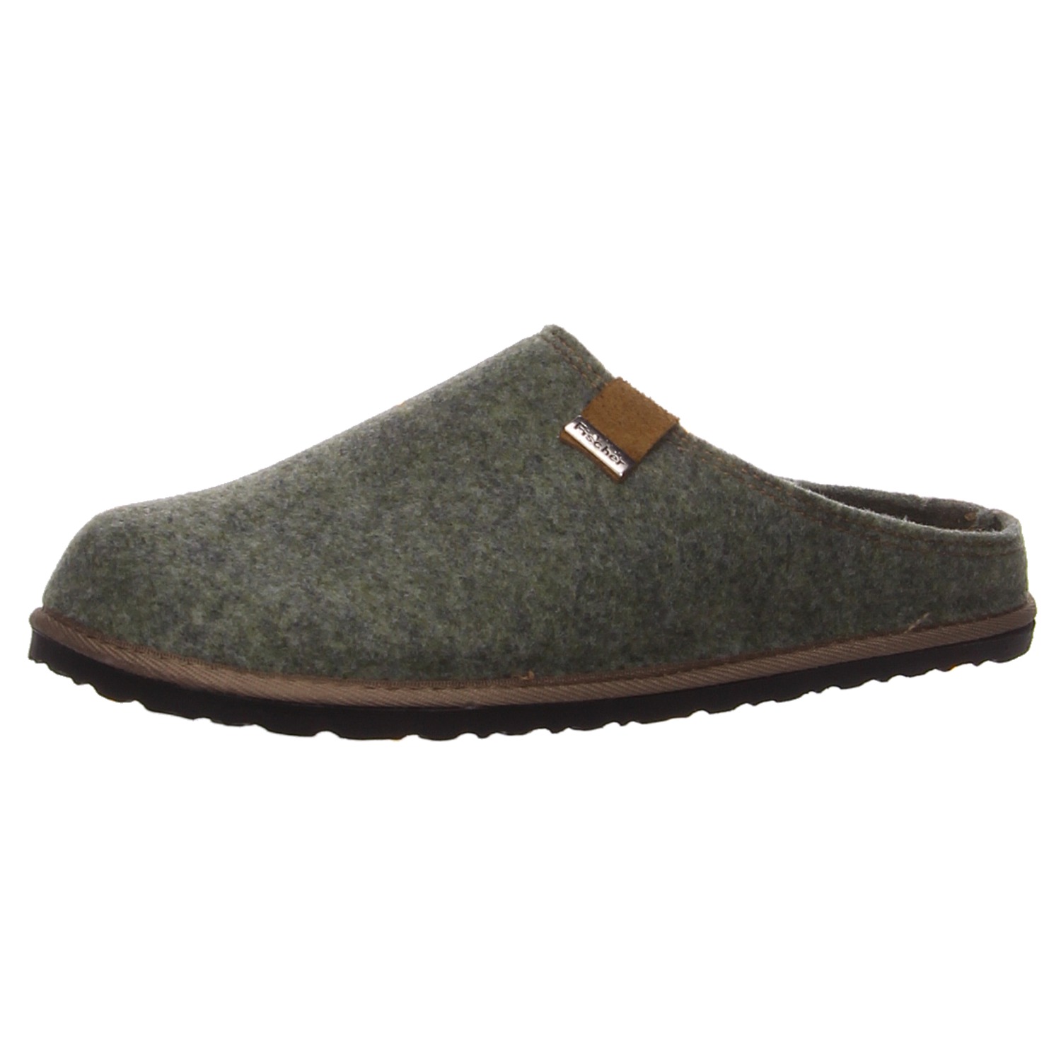 Fischer Pantoffeln grün Fischer Markenschuhe Herrenschuhe 0924 60