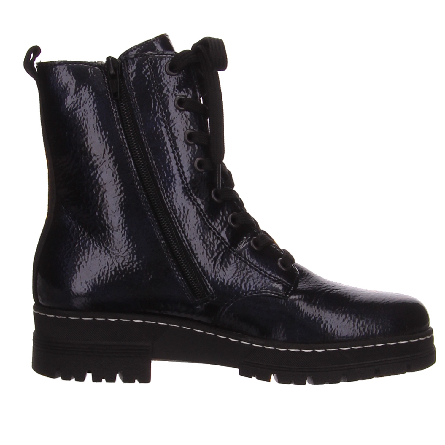Rieker Schnürstiefel d. blau Rieker Schnürschuhe 73821-14