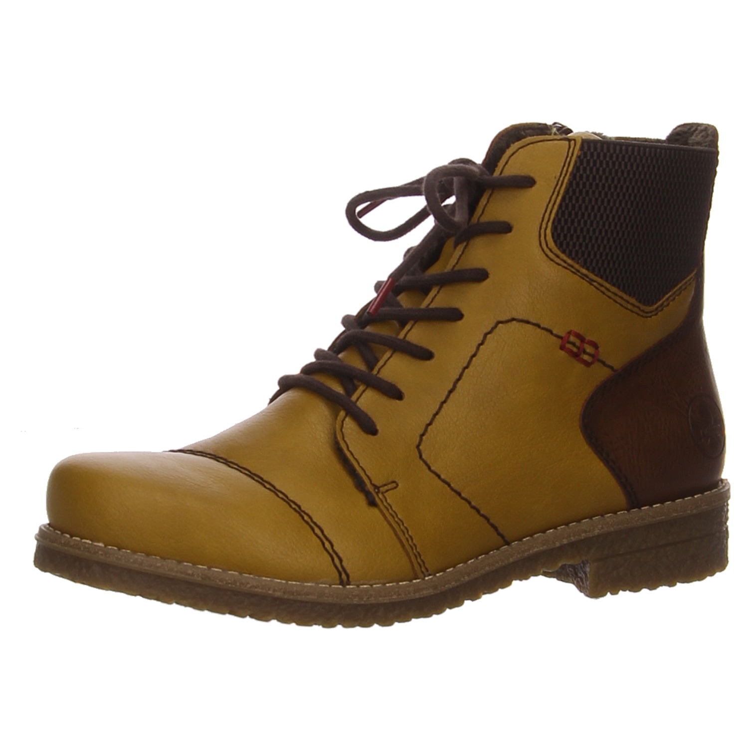 Rieker Schnürstiefeletten grau