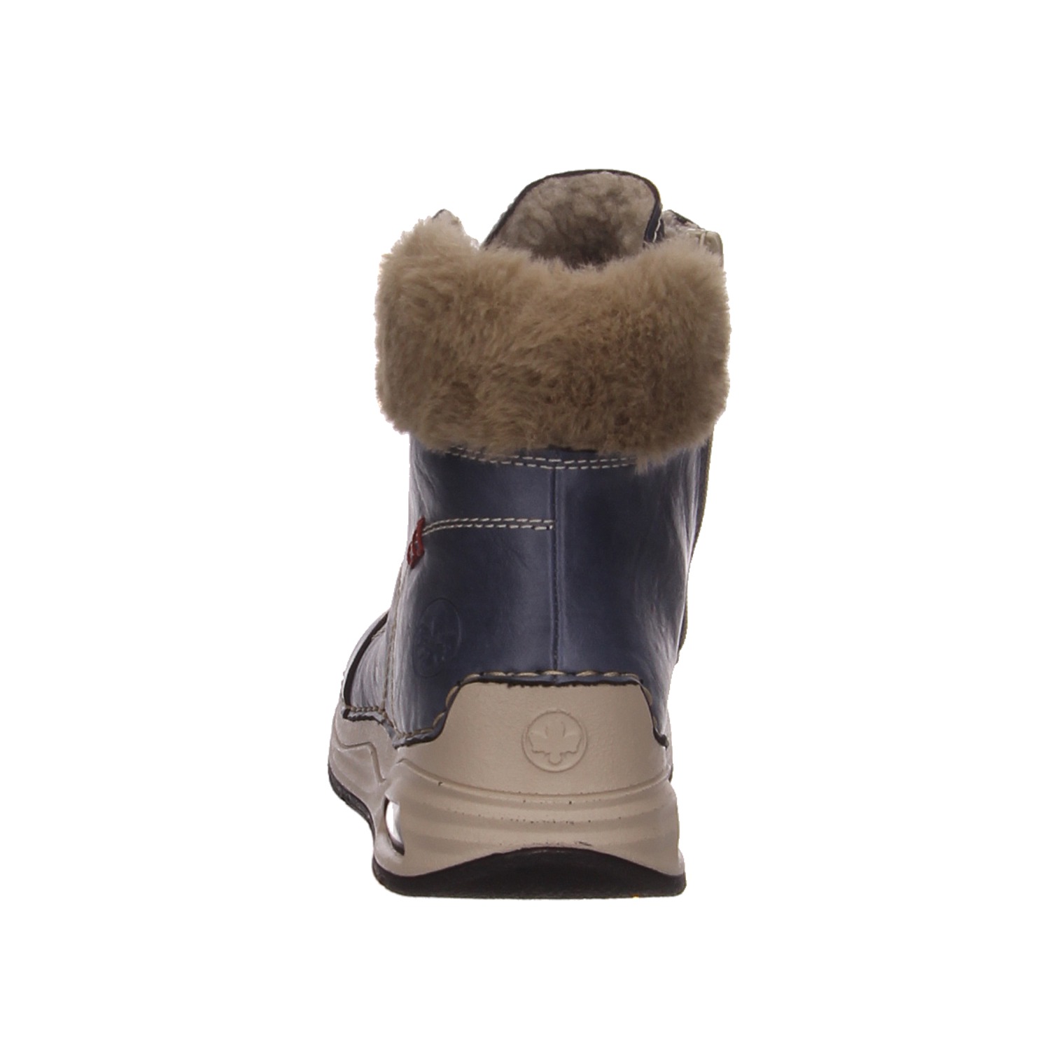 Rieker Knöchelschuh blau Rieker Schnürschuhe 44530-14