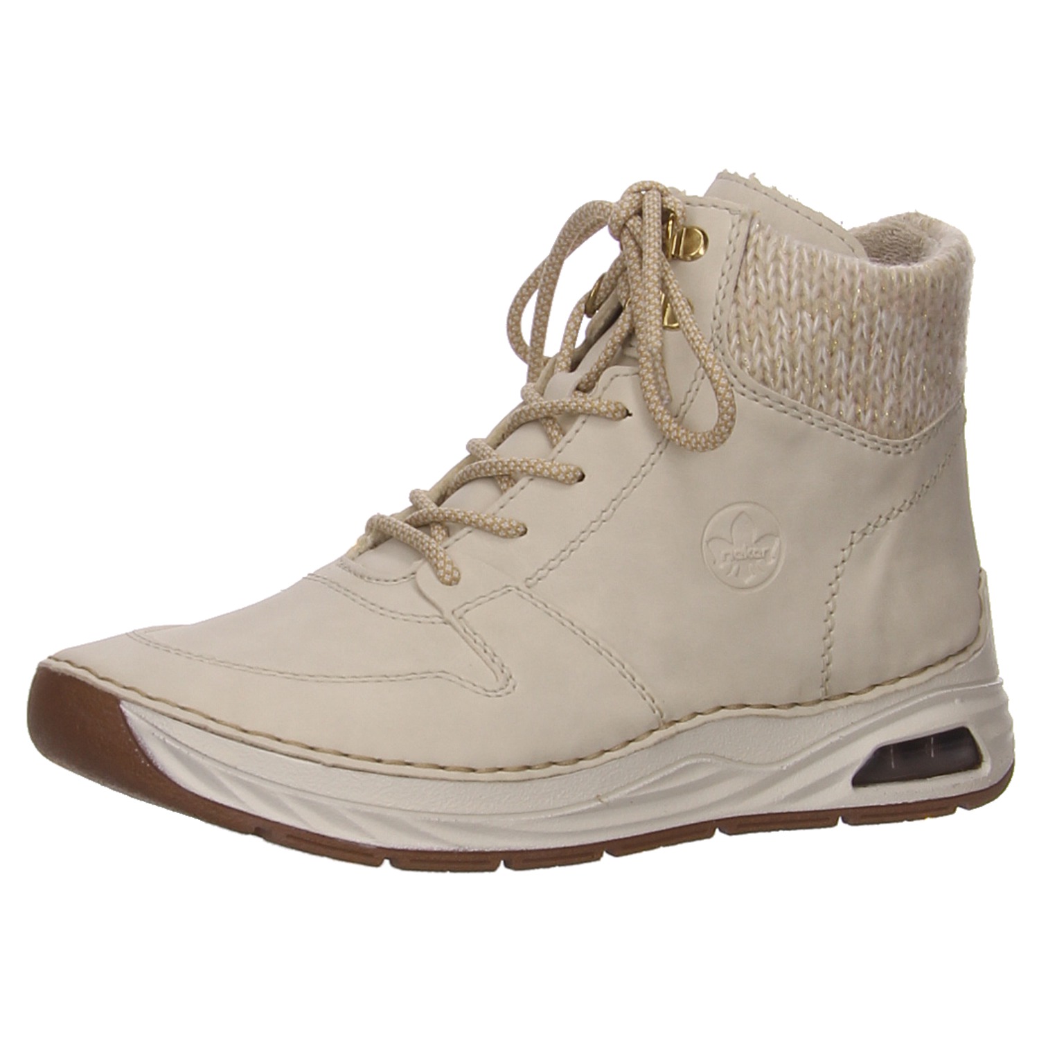 Rieker Knöchelschuh beige Rieker Damenschuhe 44555-60