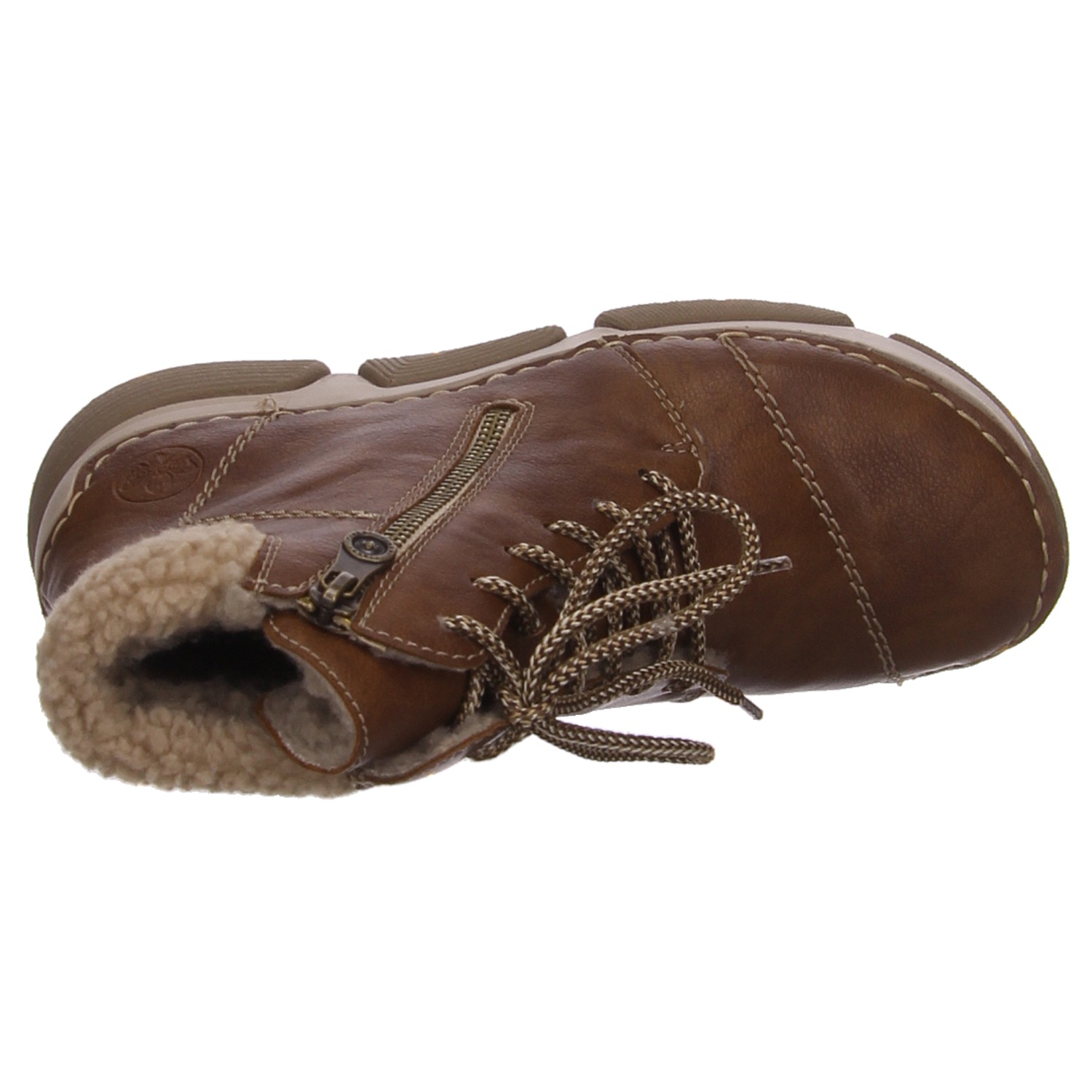Rieker Knöchelschuh braun Rieker Schnürschuhe 45931-24