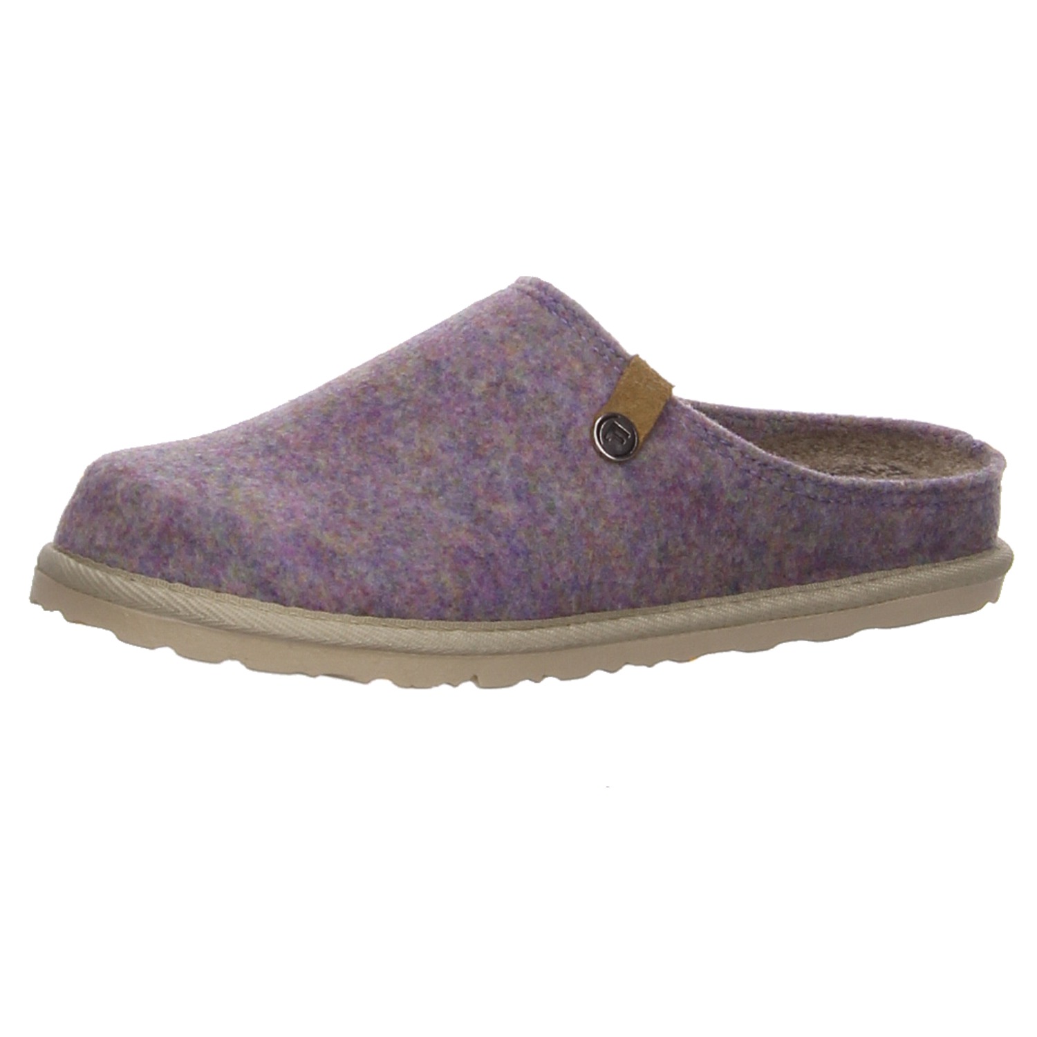 Fischer Pantoffeln lila Fischer Markenschuhe Pantoletten 655004 596