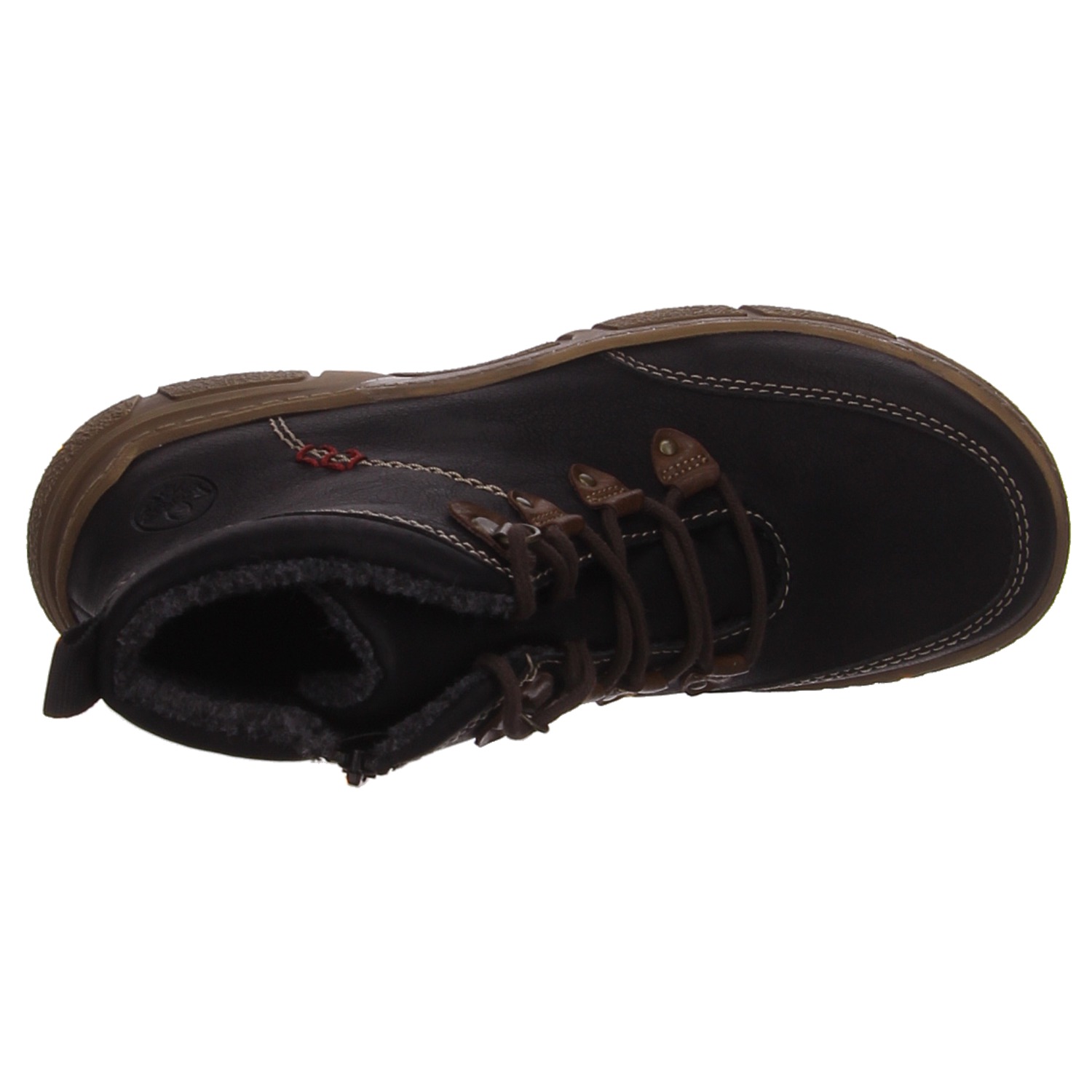 Rieker Knöchelschnürer schwarz Rieker Schnürschuhe 72313-00