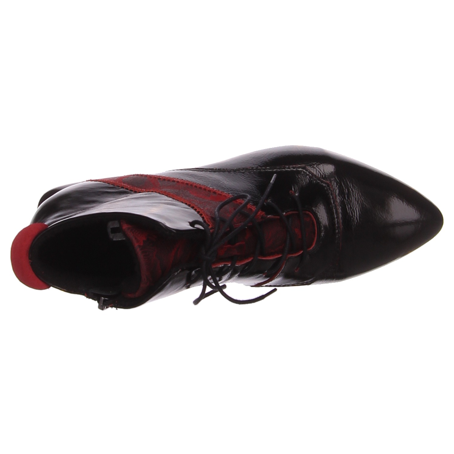 Simen Schnürschuhe 7216A sw rot