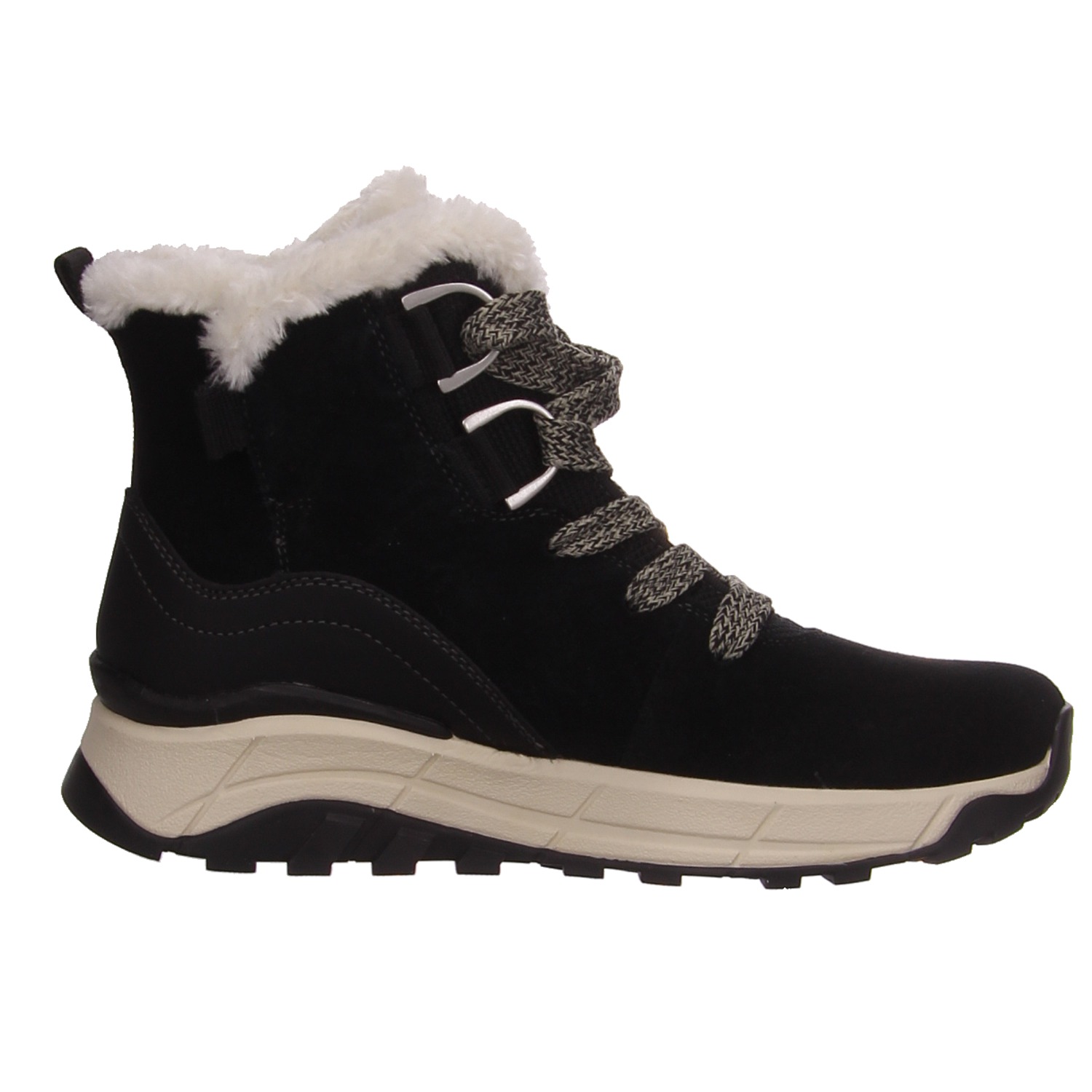 Rieker Knöchelschuh schwarz Rieker Schnürschuhe W0073-00