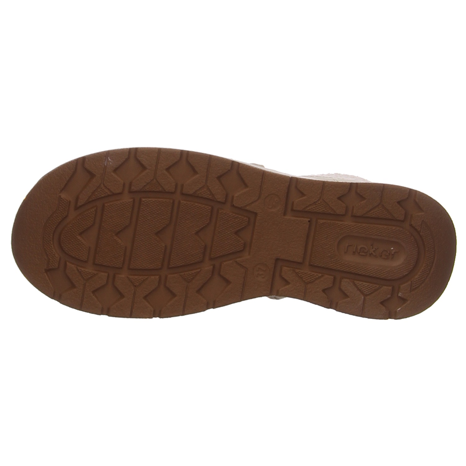 Rieker Knöchelschuh beige Rieker Schnürschuhe 44555-60