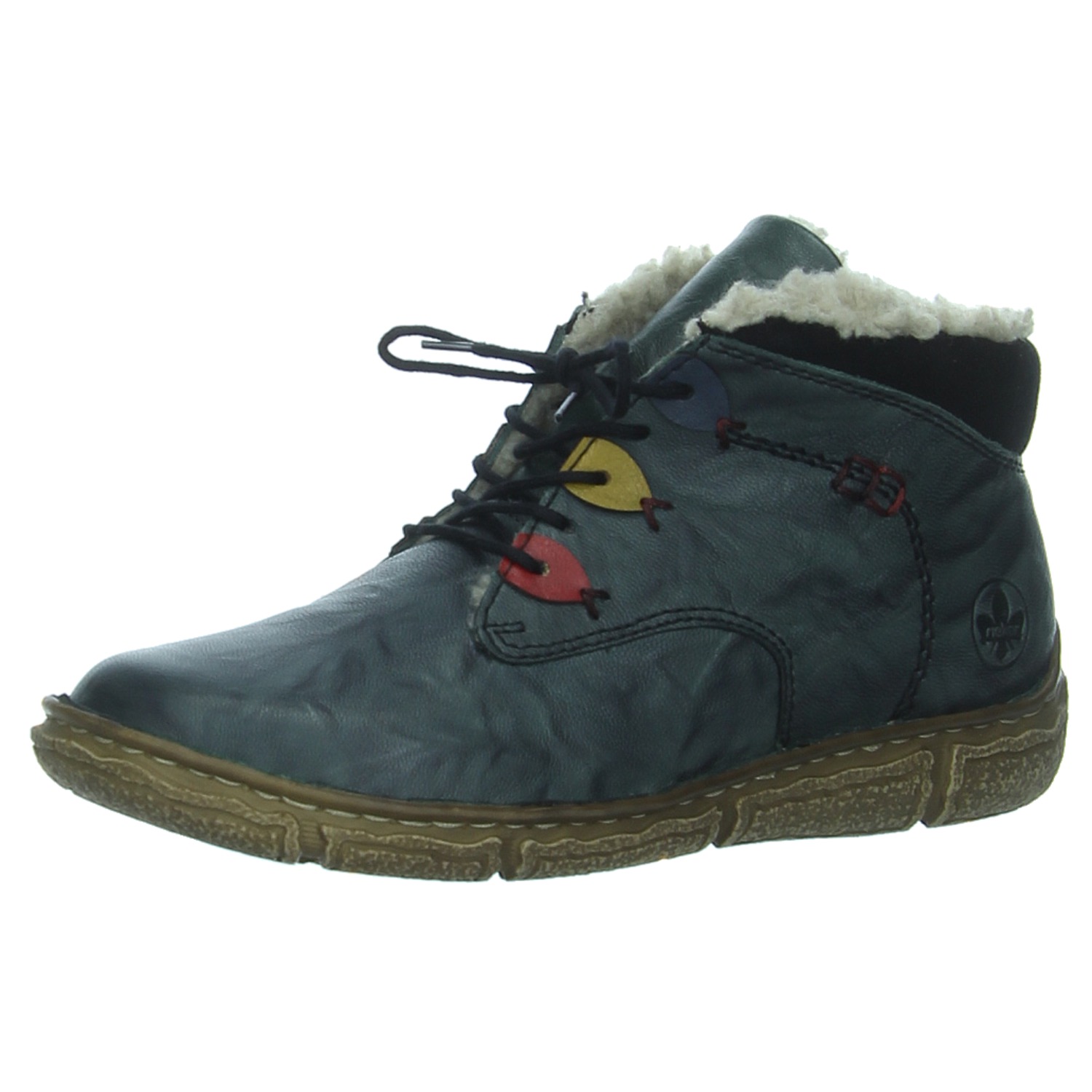 Rieker Knöchelschuh oliv Rieker Damenschuhe Z3724-54