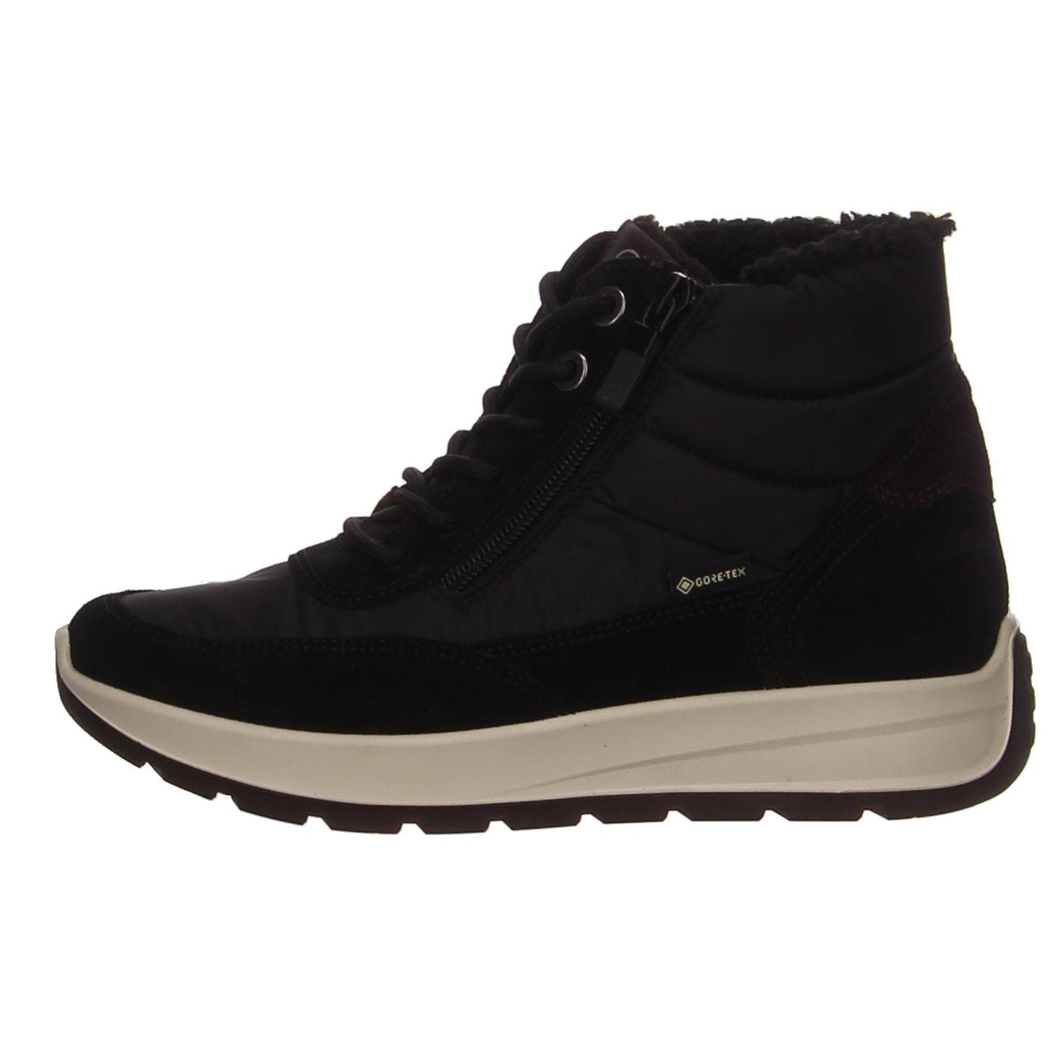 Ara Shoes Knöchelschuh schwarz Ara Schnürschuhe 12-25106-01