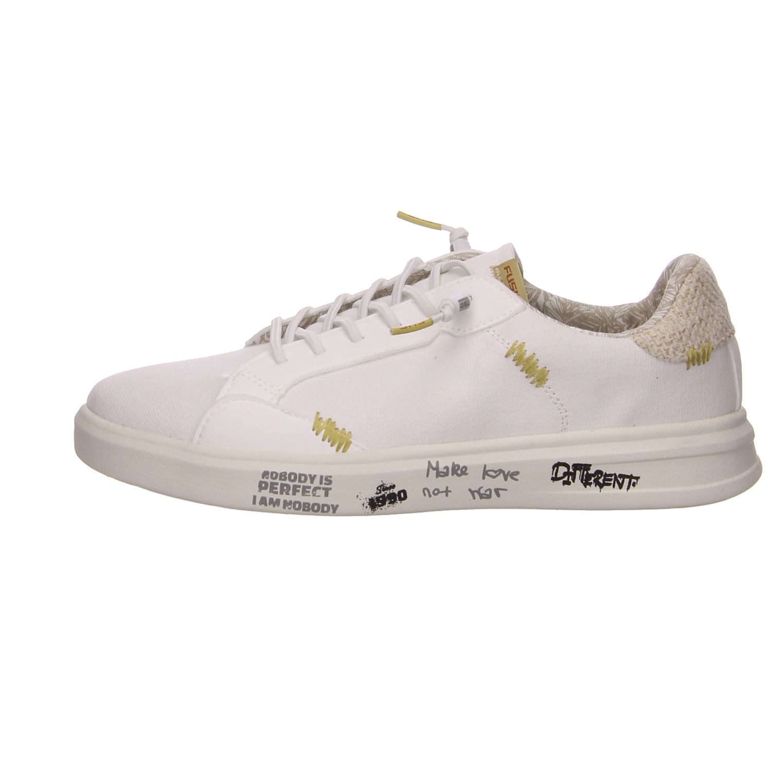 Fusion Fusion Alex washed canvas white