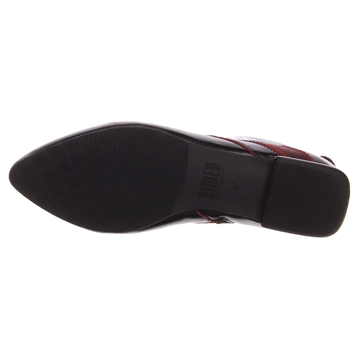 Simen Schnürschuhe 7216A sw rot